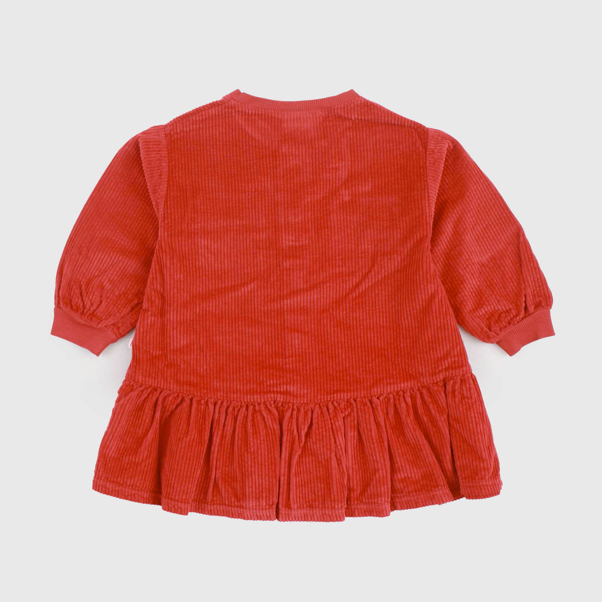 Red Velvet Dress for Newborn by ONE MORE IN THE FAMILY