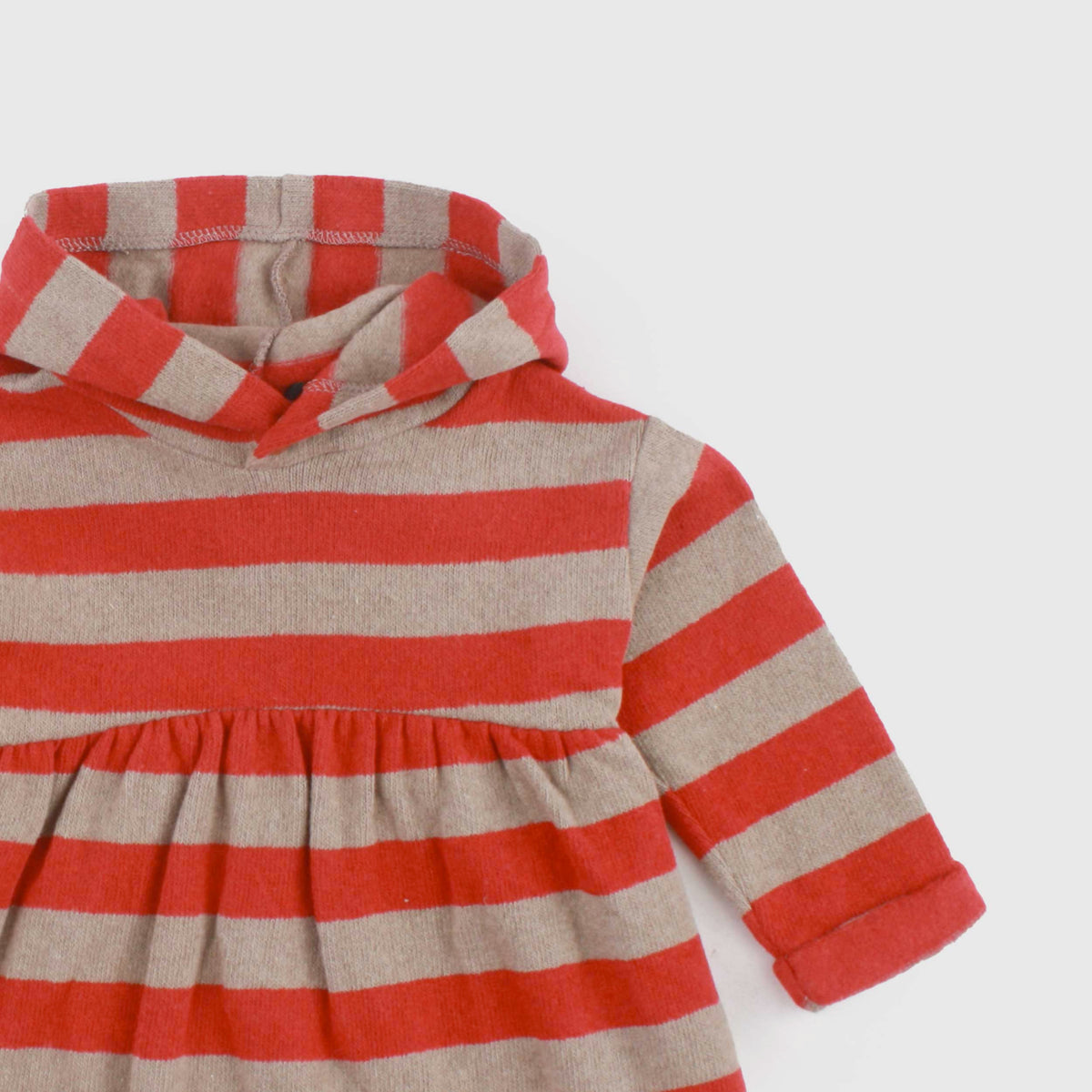 Red and Dove Jersey for Newborn by ONE MORE IN THE FAMILY