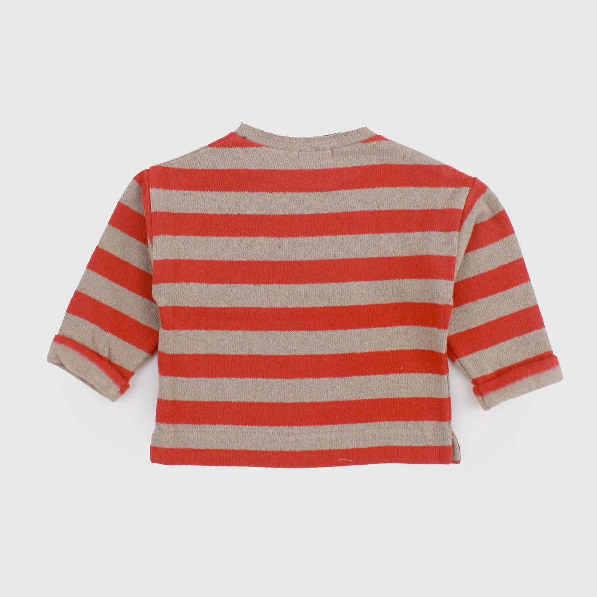 Baby One More in the Family Two-Tone Striped T-Shirt