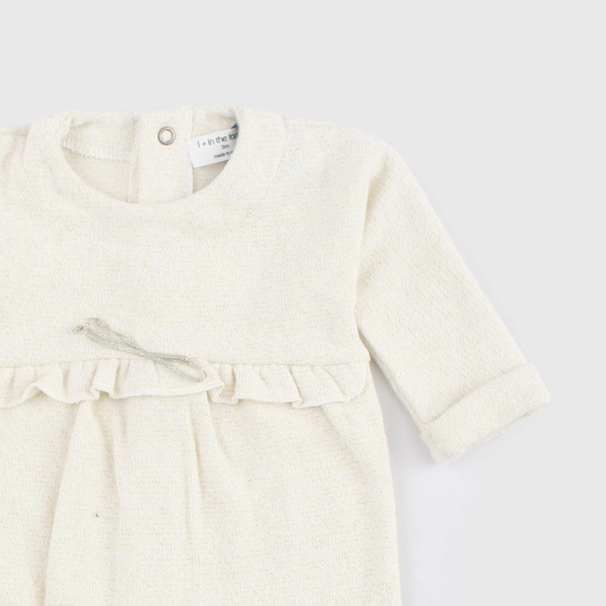 Whole Color Cream Suit for Newborn by ONE MORE IN THE FAMILY