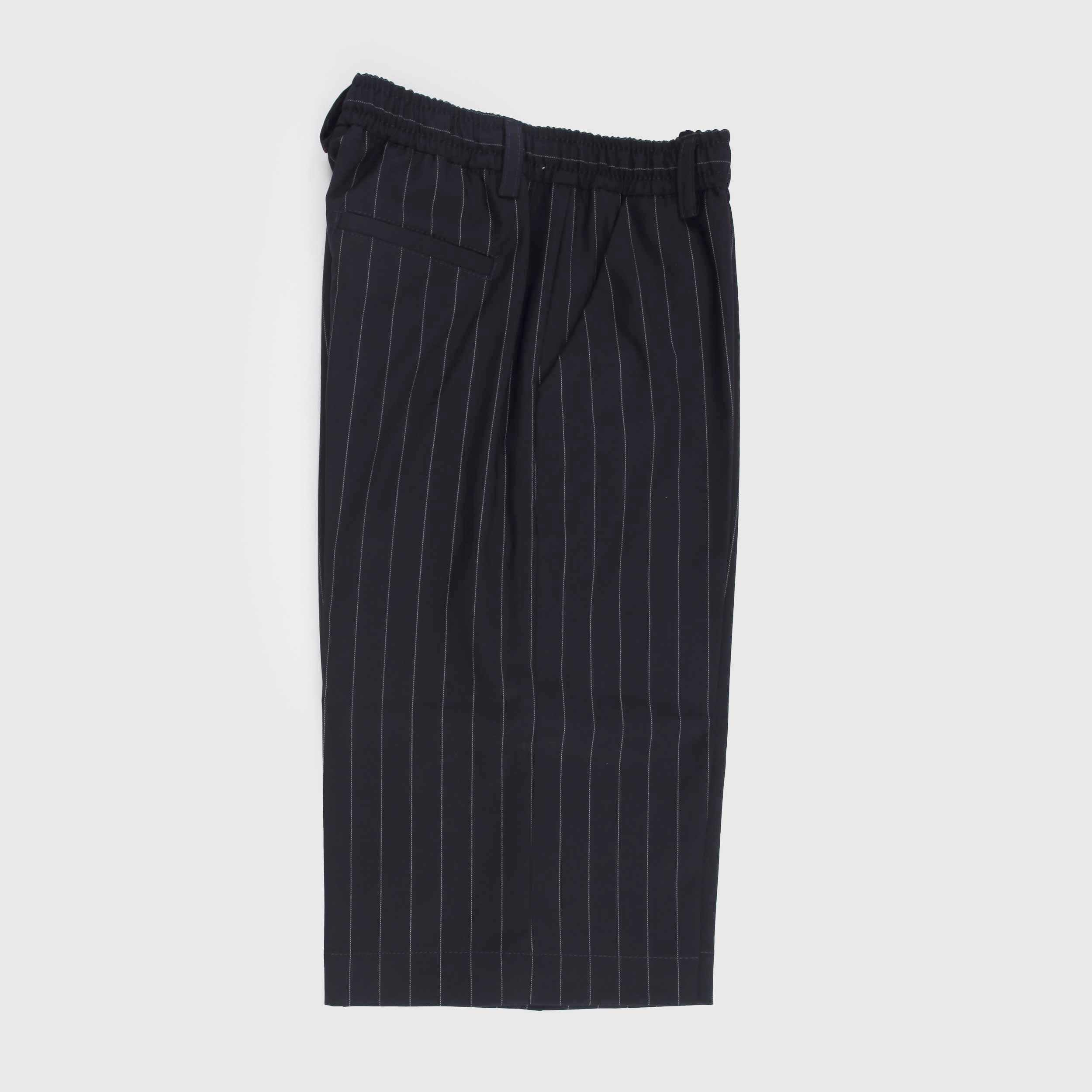 Bermuda Blu Gessato Bianco Firmato PAOLO PECORA