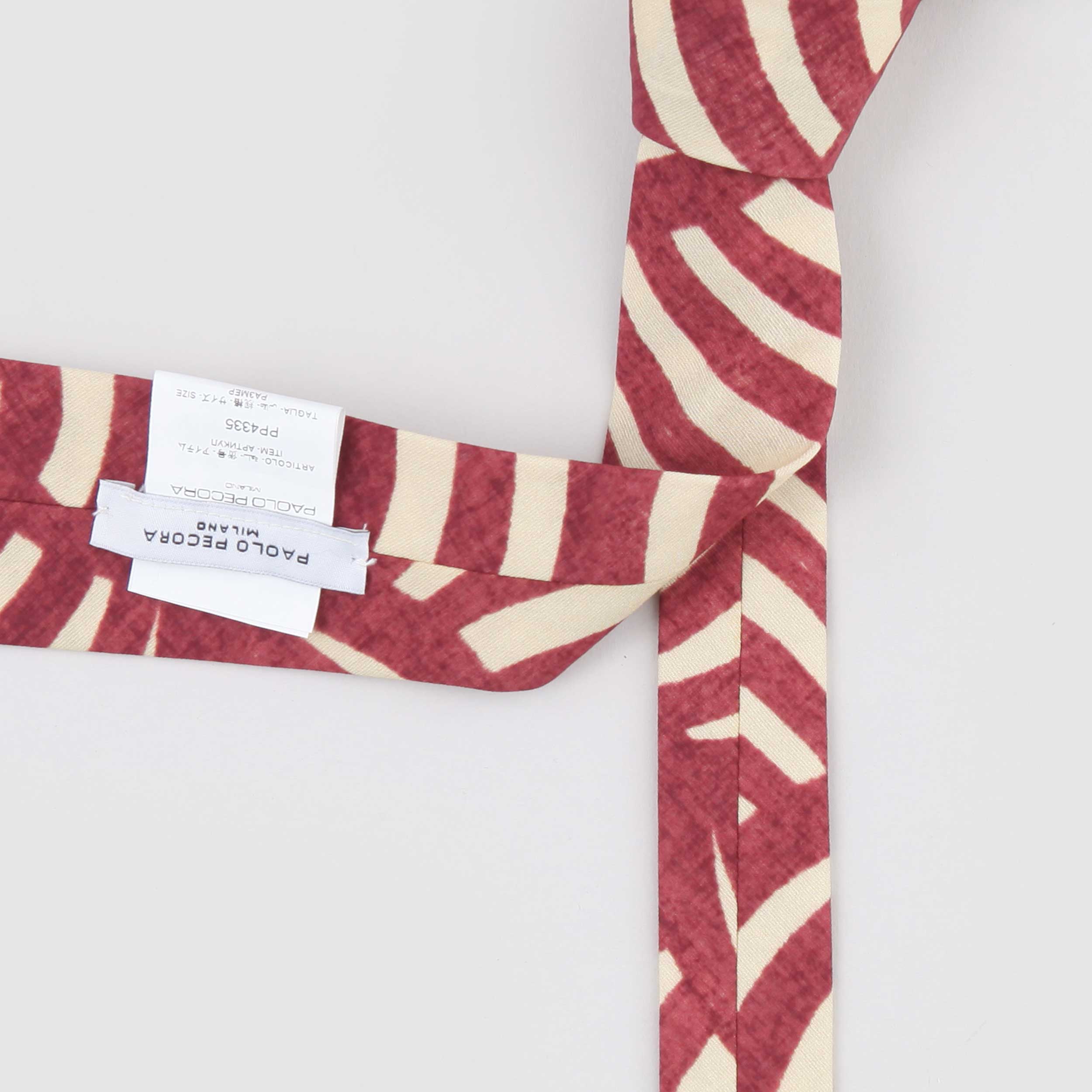 Cravatta con Fantasia Firmata PAOLO PECORA