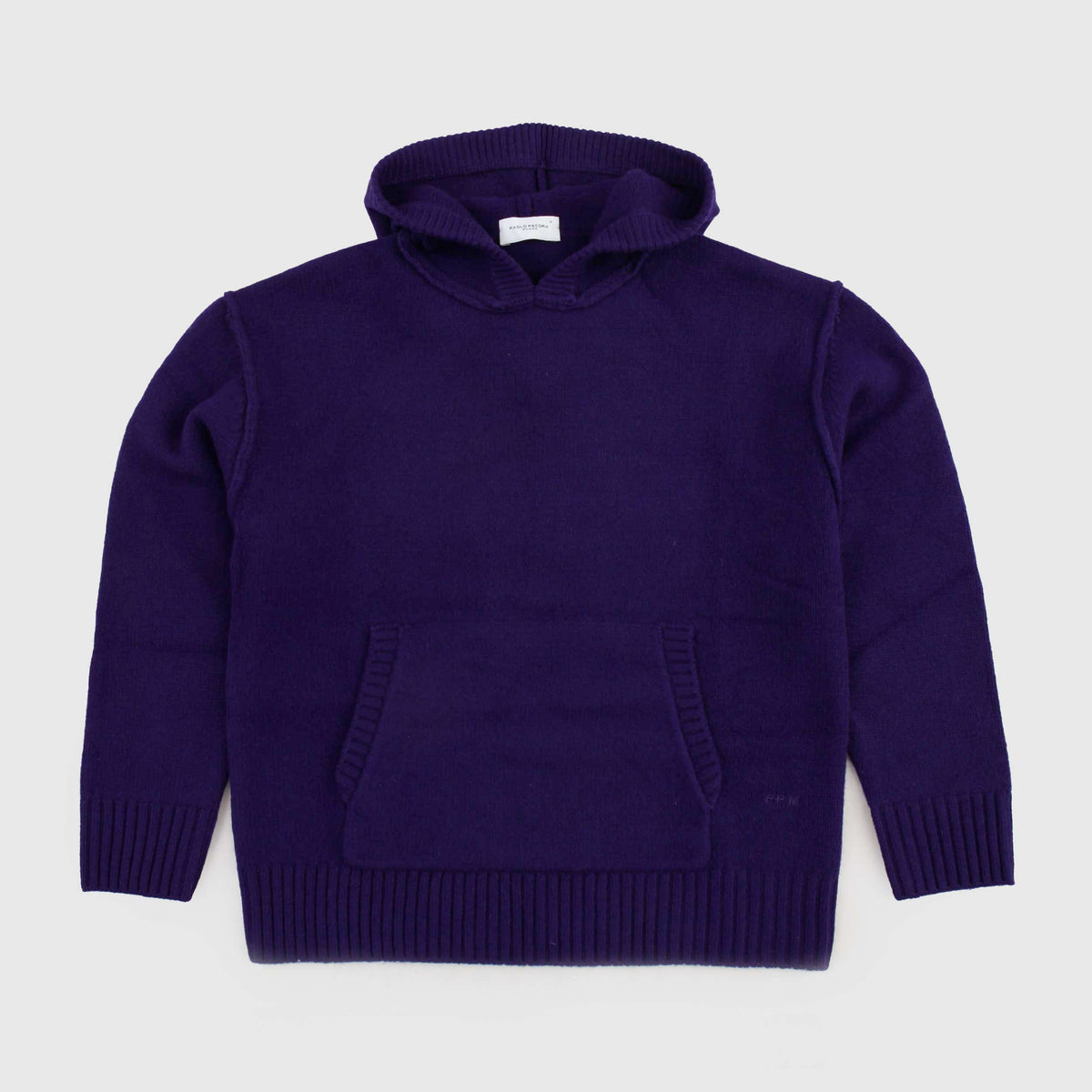 Purple Sweatshirt with Coastal Work for Boy PAOLO PECORA