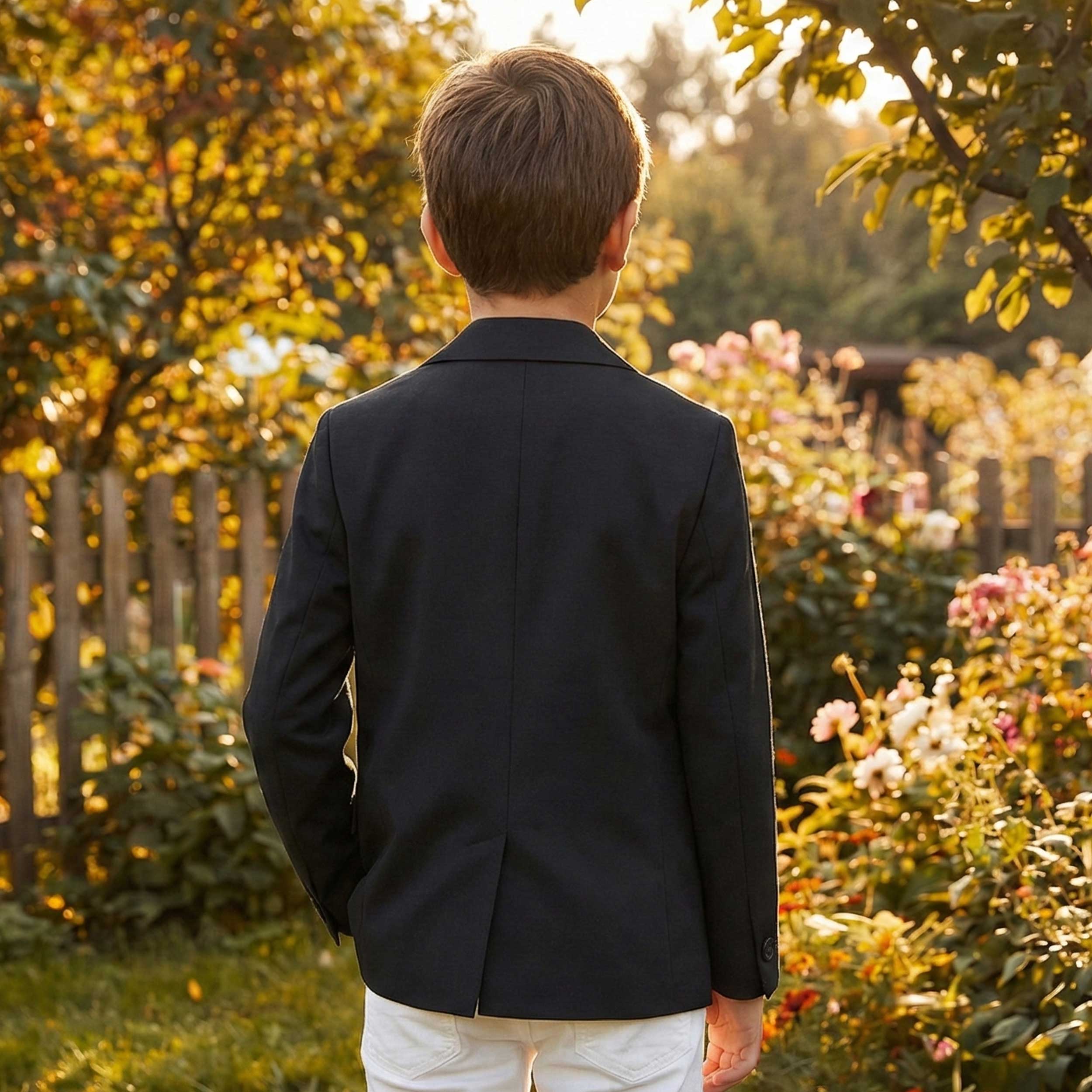Giacca Blu con Due Bottoni Firmata PAOLO PECORA