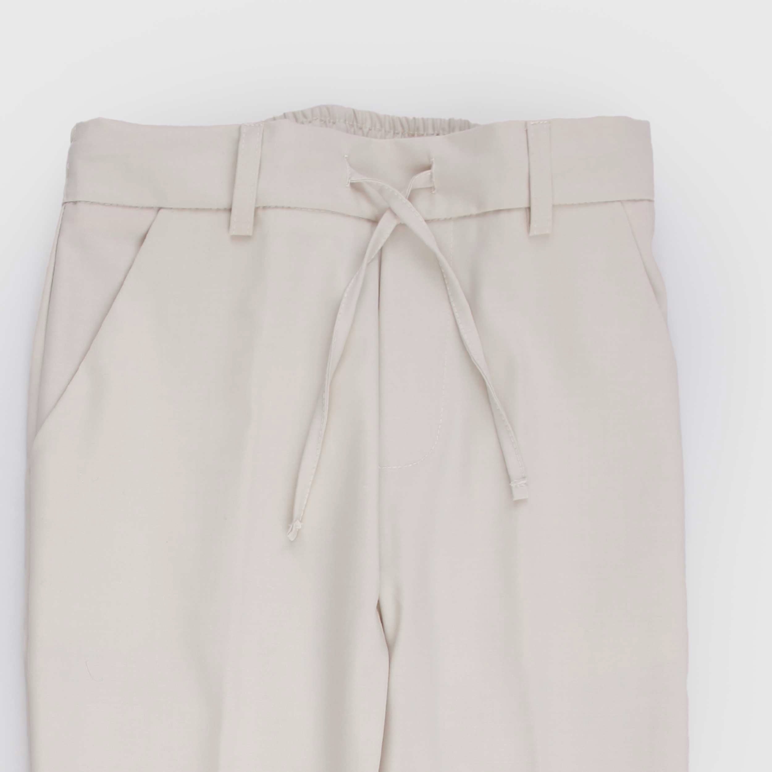 Pantalone Beige Elegante Firmato PAOLO PECORA