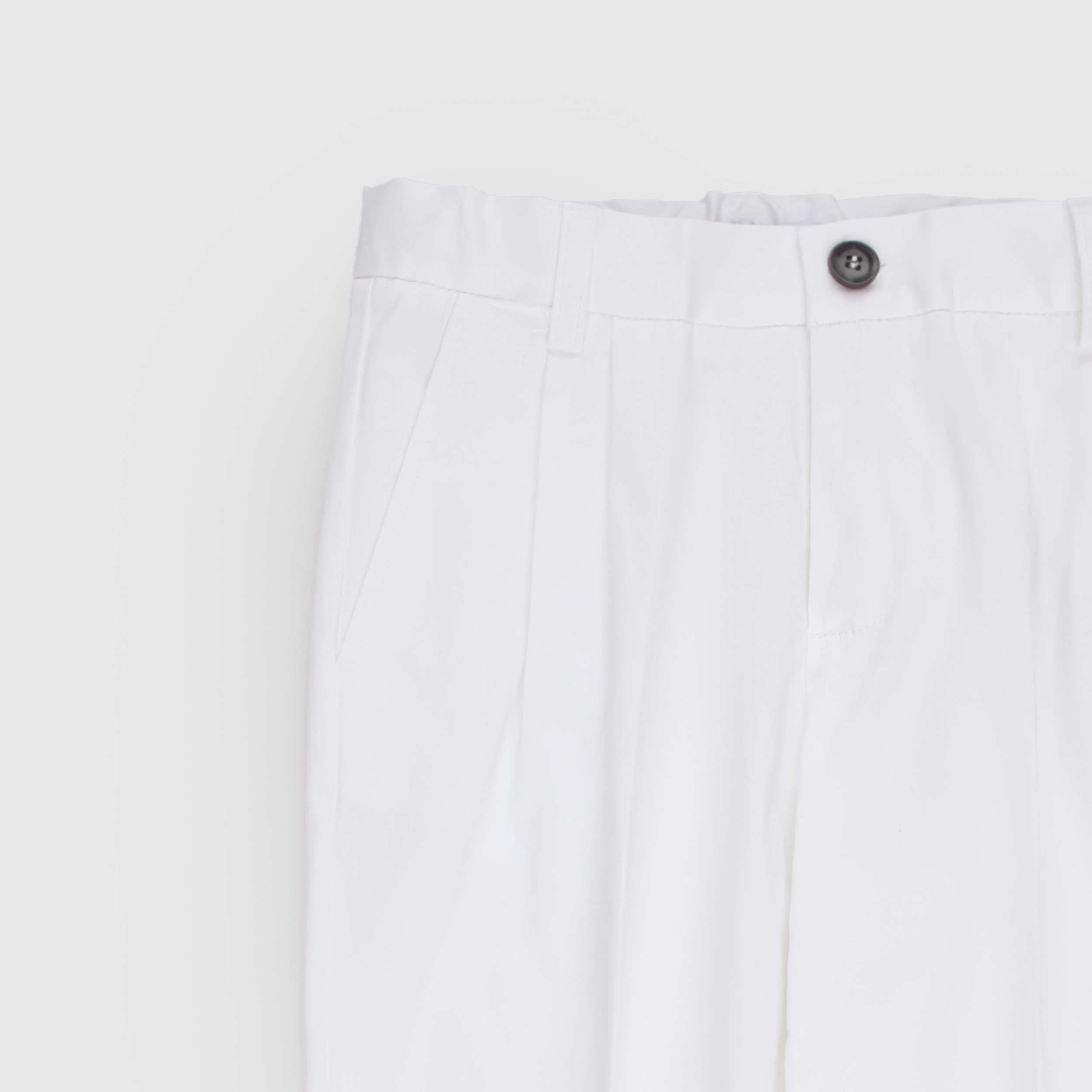 Pantalone Elegante Bianco Firmato PAOLO PECORA