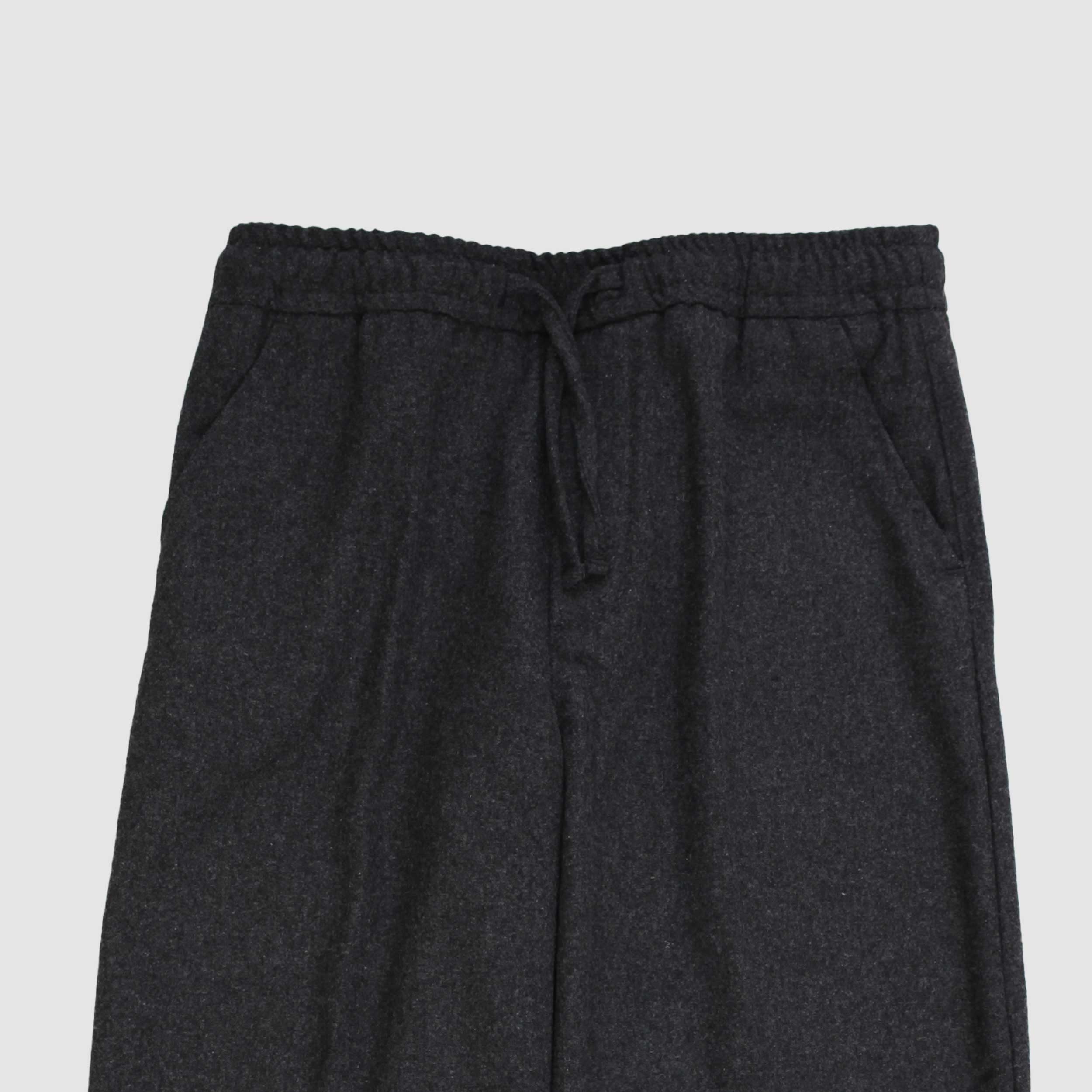 Grey Trousers with Drawstring for Boy by PAOLO PECORA