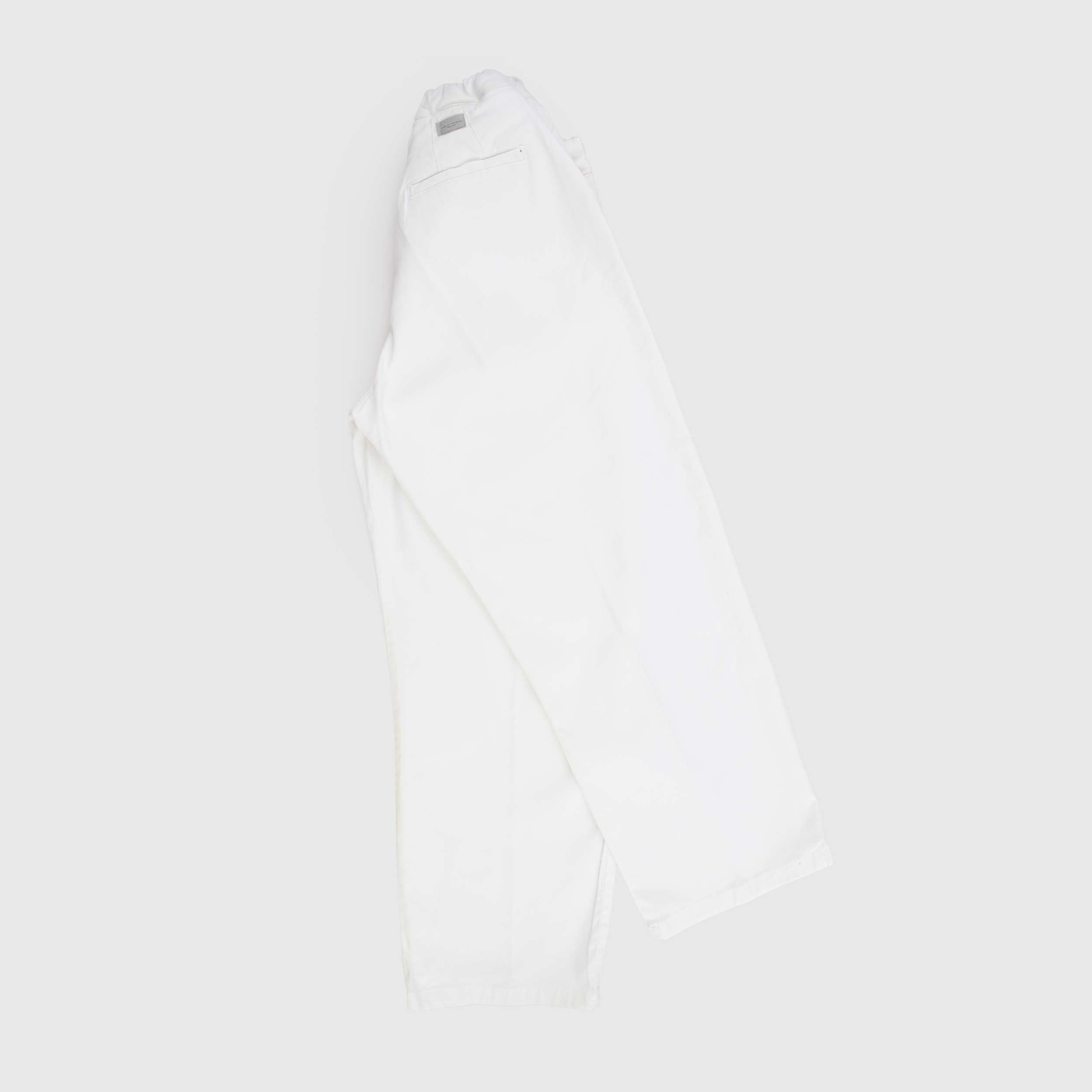 Pantalone Bianco con Coulisse per Ragazzo by PAOLO PECORA