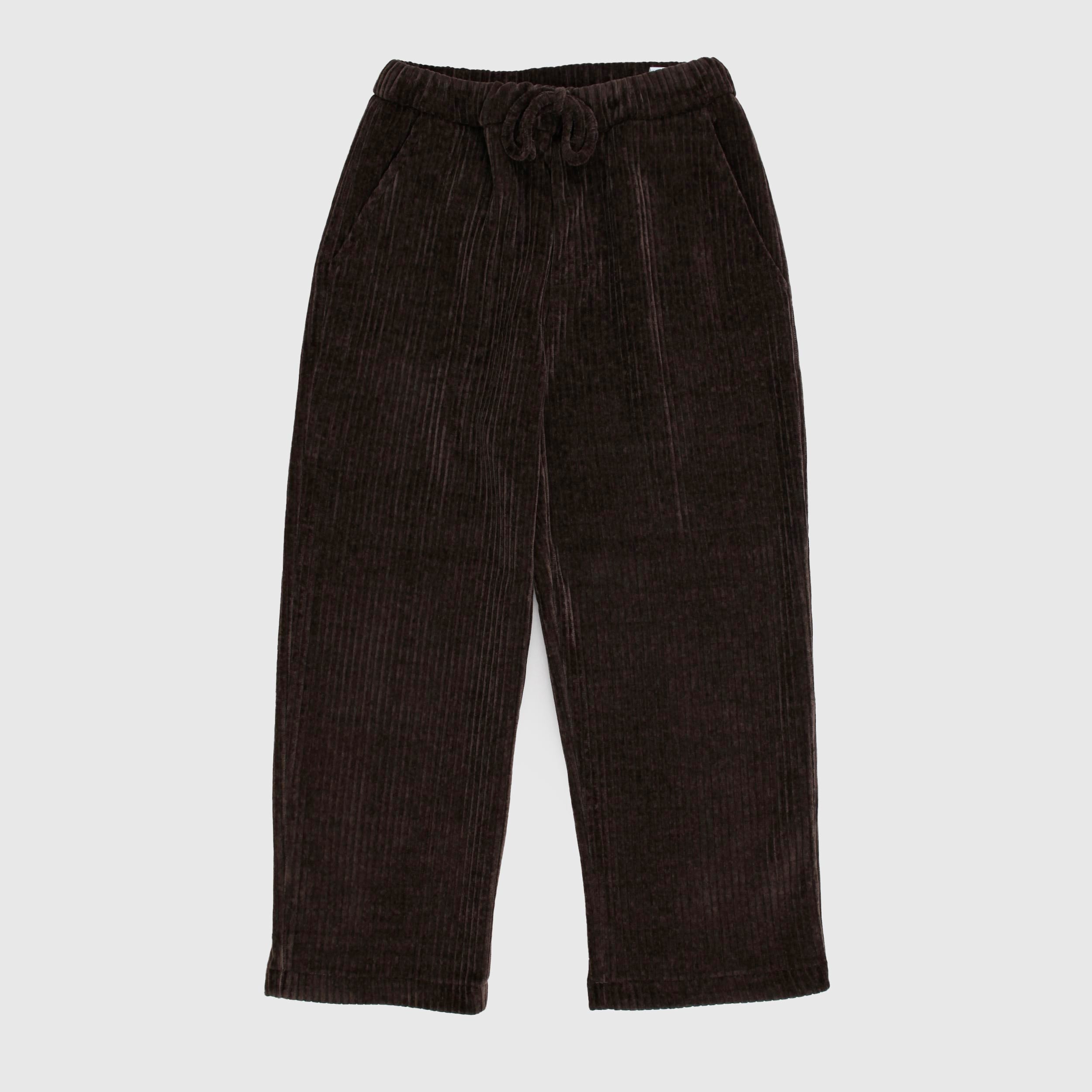 Pantalone in Velluto a Coste Marrone per Ragazzi by PAOLO PECORA