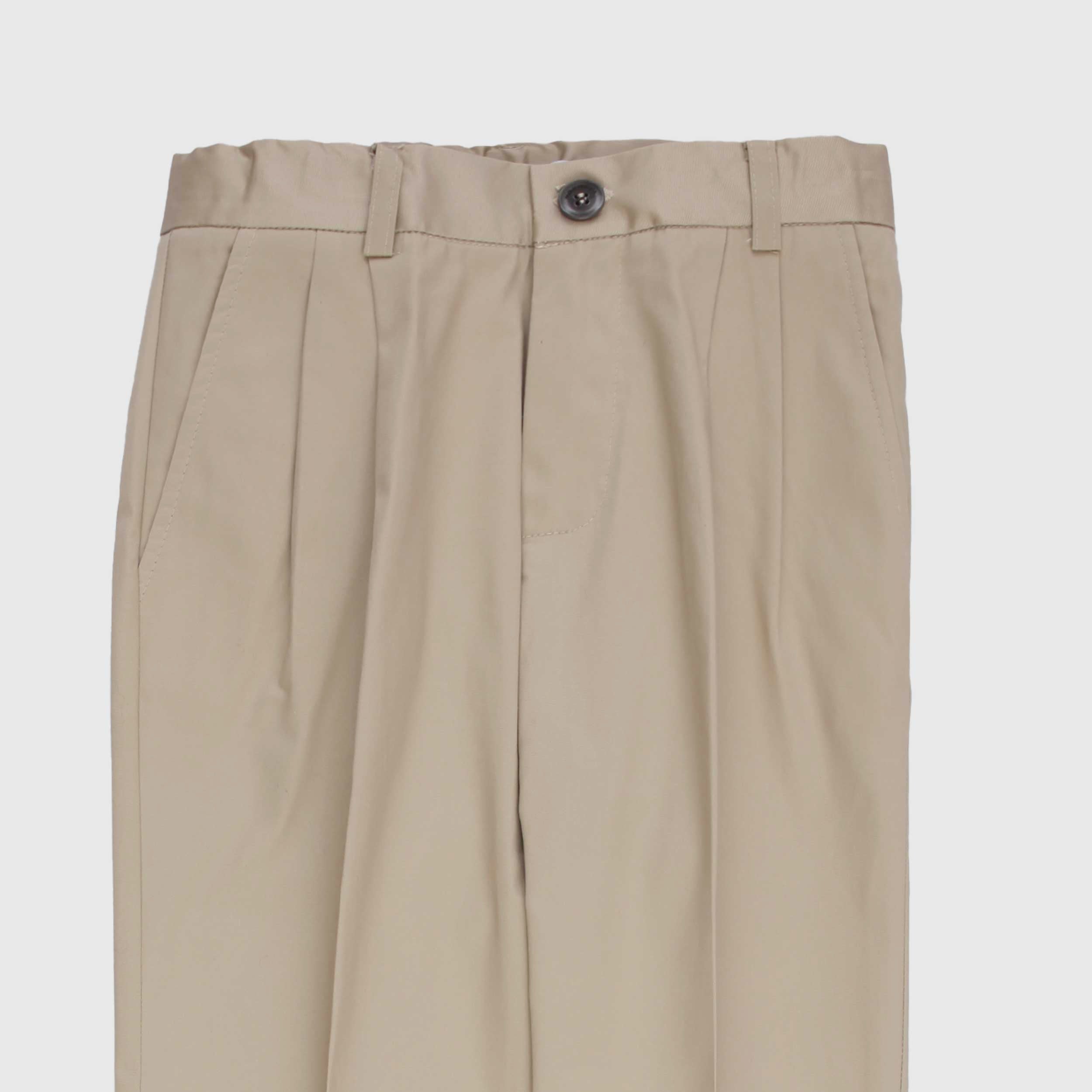 Pantalone Beige con Pinces Firmato PAOLO PECORA