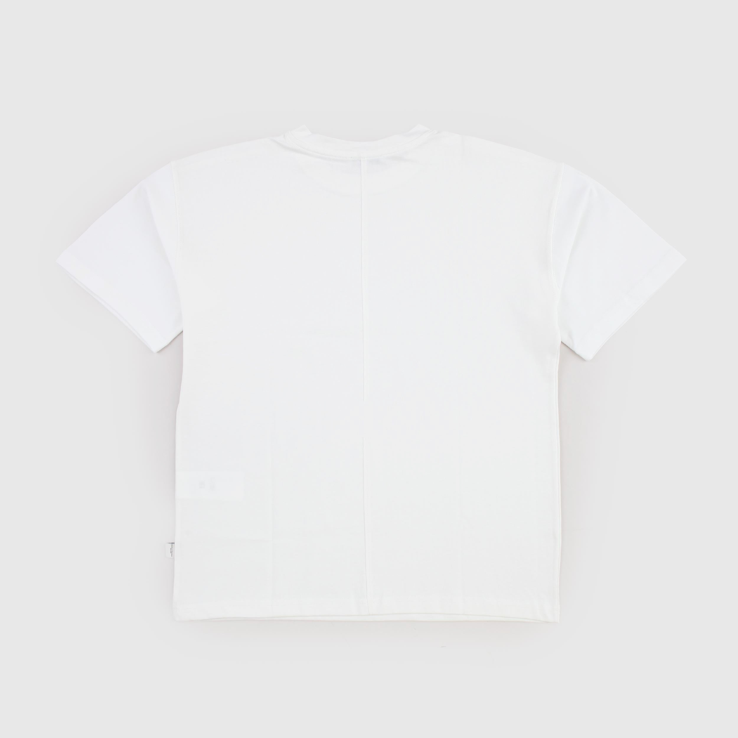 T-shirt Bianca a Mezza Manica per Ragazzo by PAOLO PECORA