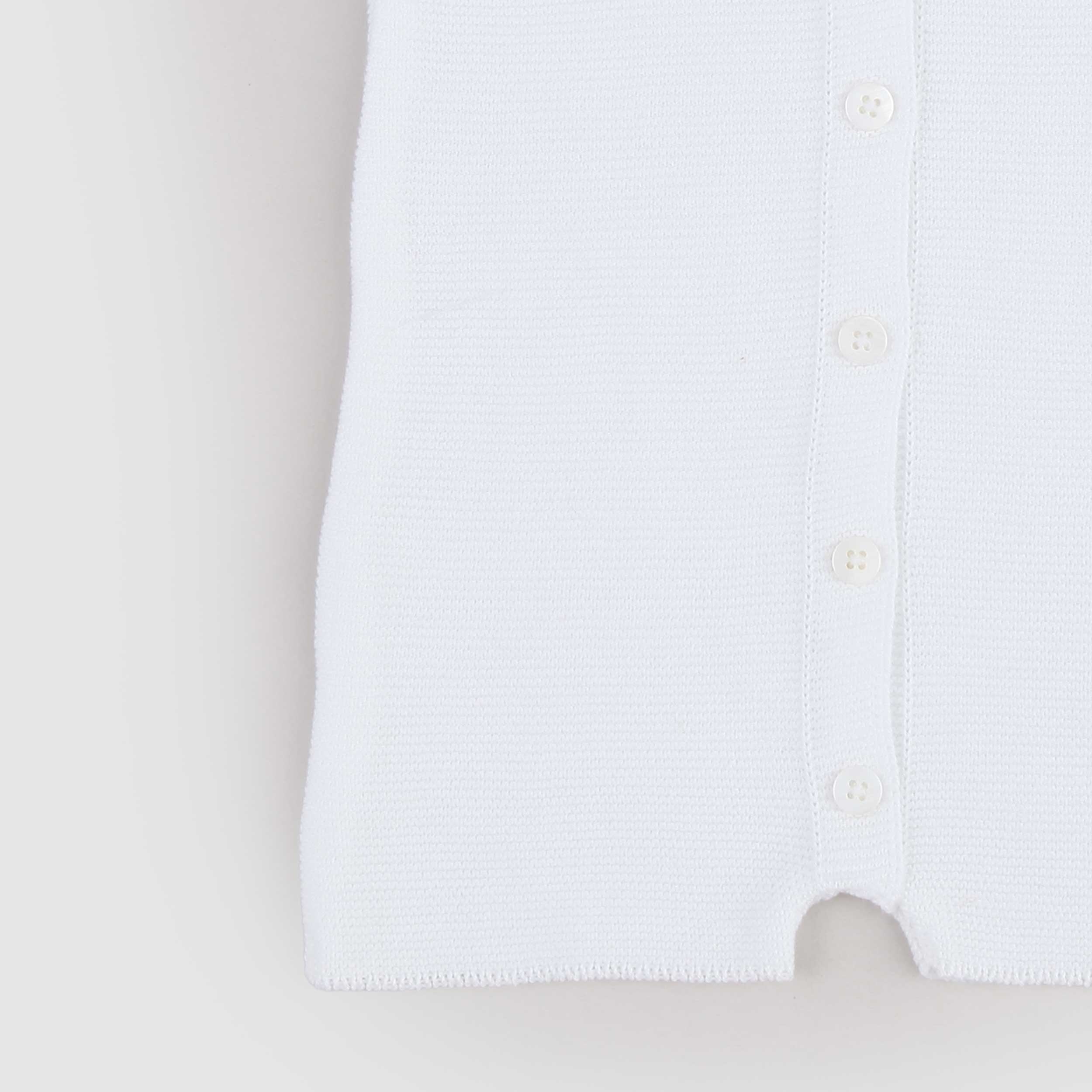 Tutina Bianca Corta con Scollo Firmata PECESA