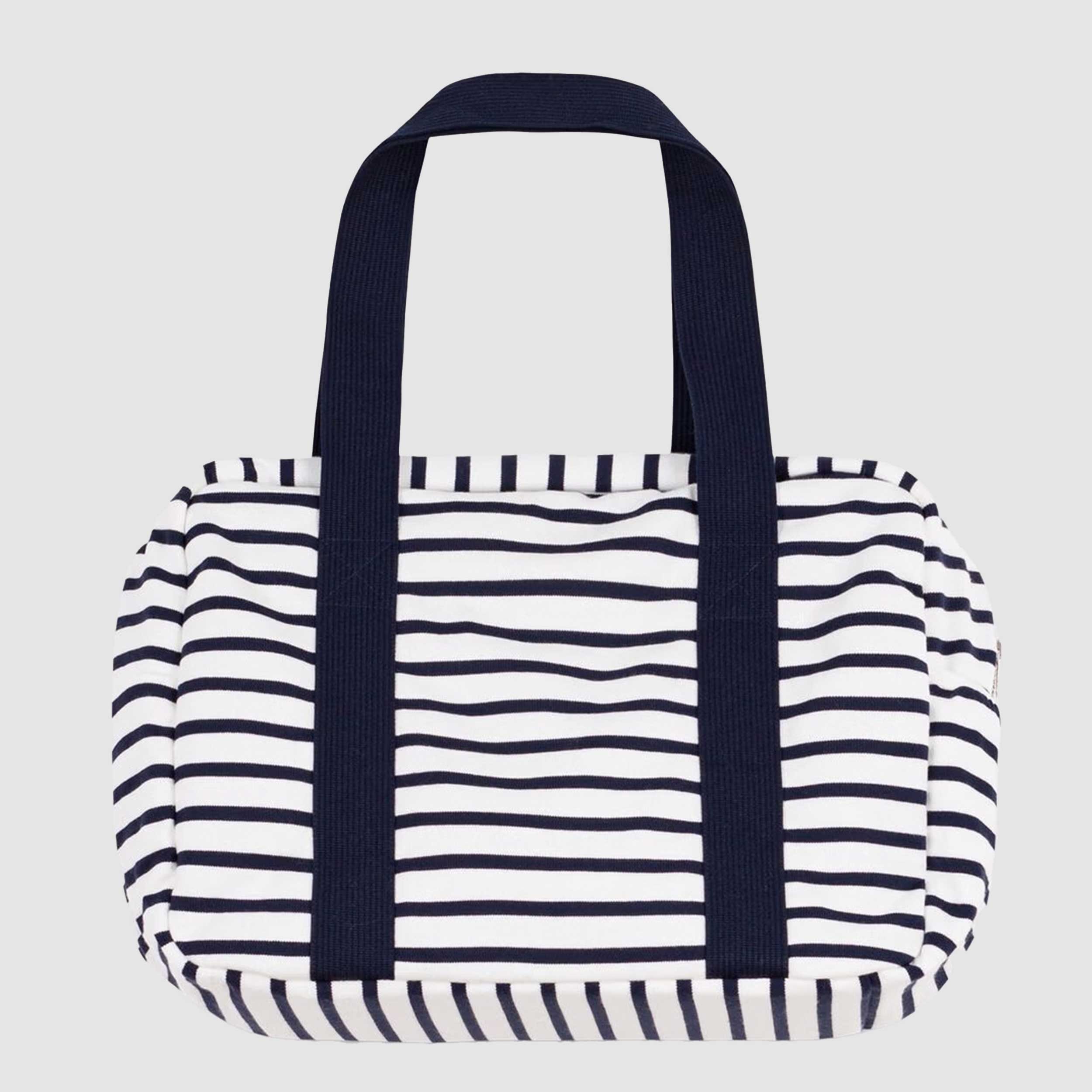 Borsa Mamma in Cotone Modello a Righe Firmata PETIT BATEAU