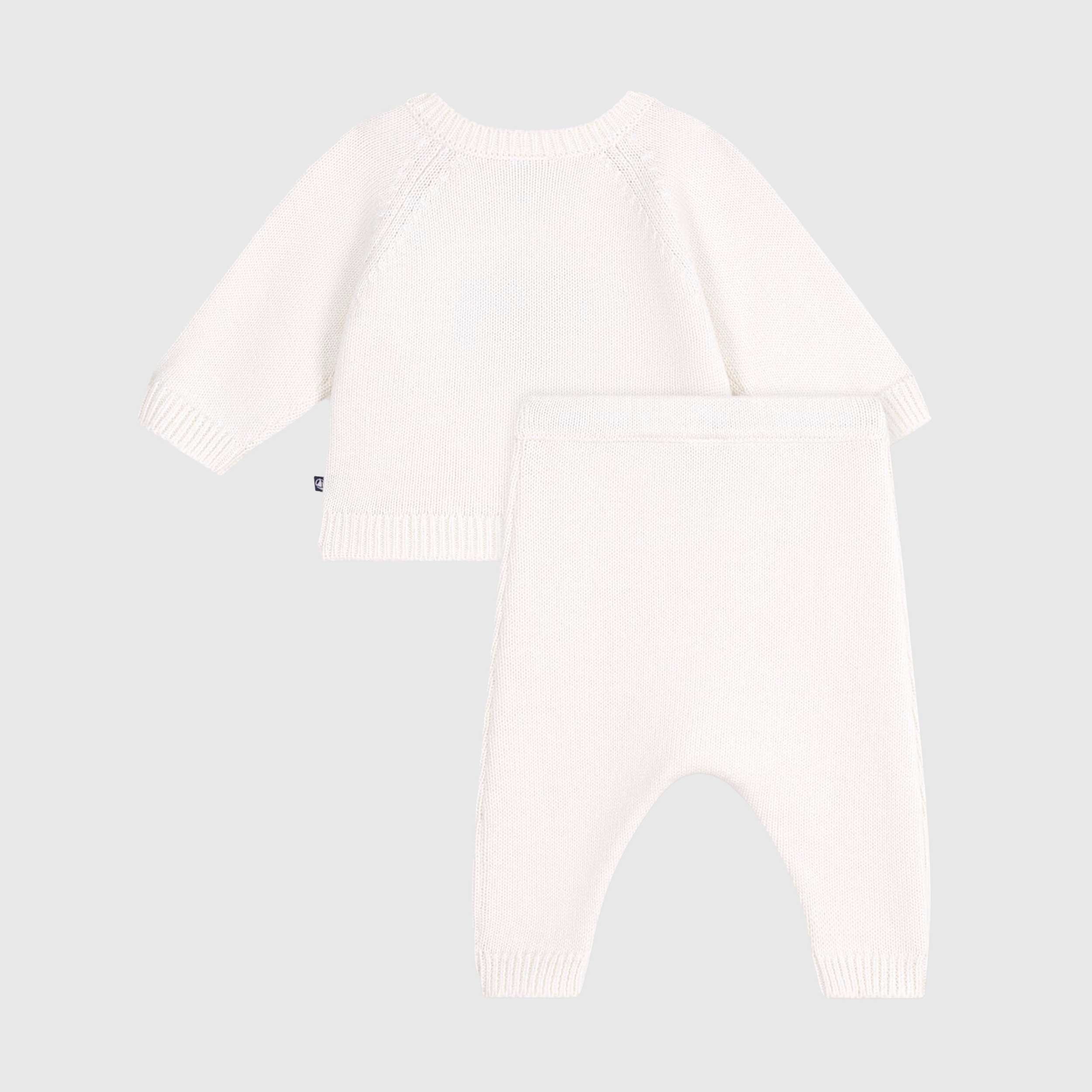 Two-Piece Wool and Cotton Milk Set By PETIT BATEAU