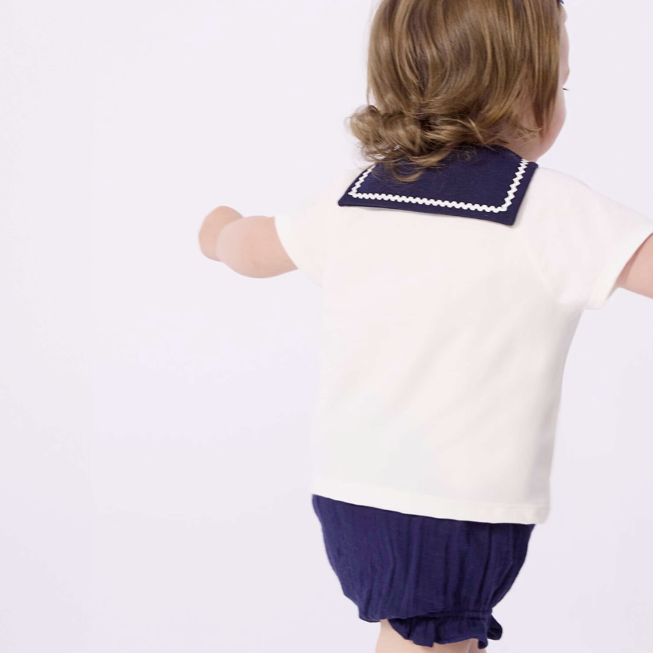 Completo Neonato Due Pezzi Firmato PETIT BATEAU