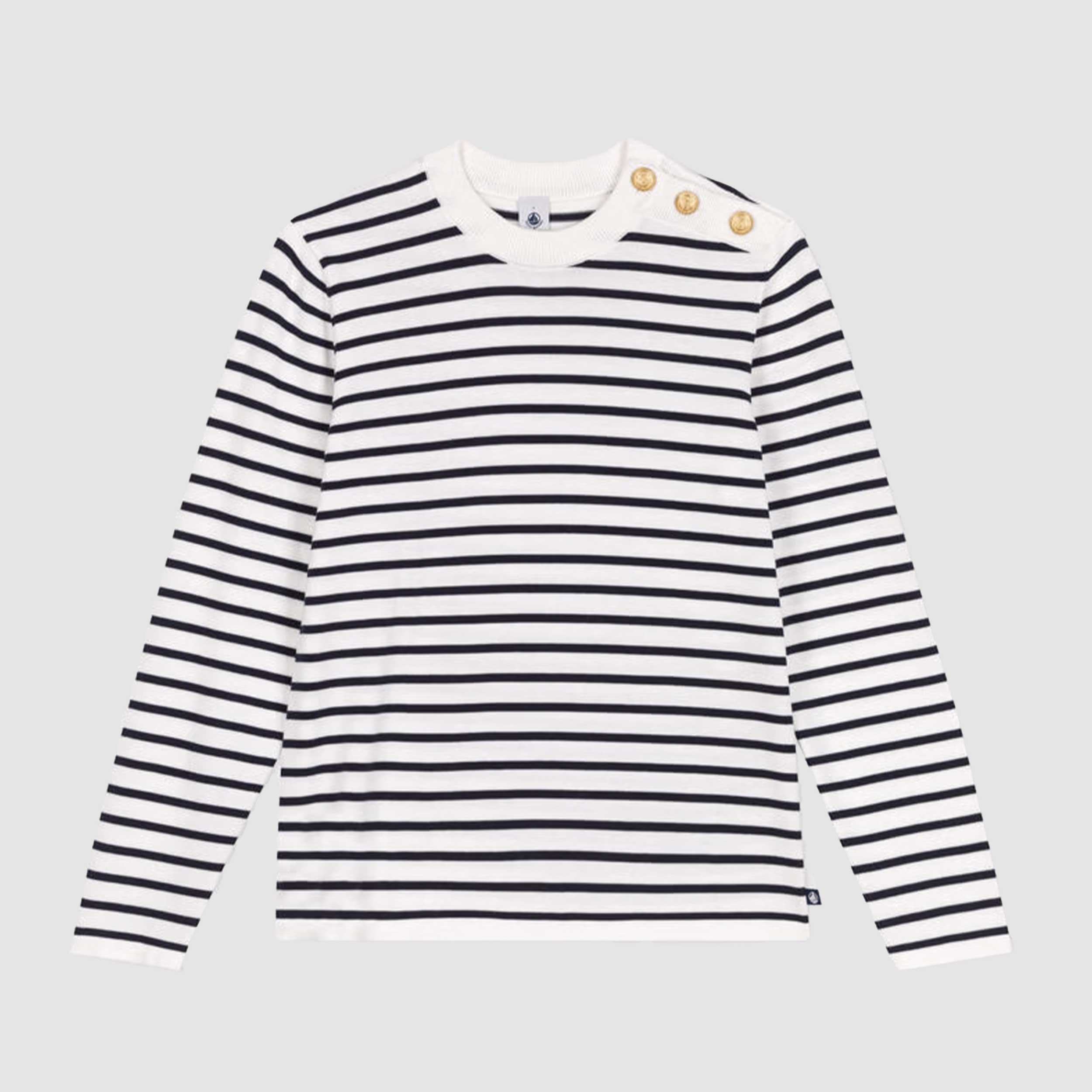 Pullover Marinaro in Cotone Firmato PETIT BATEAU