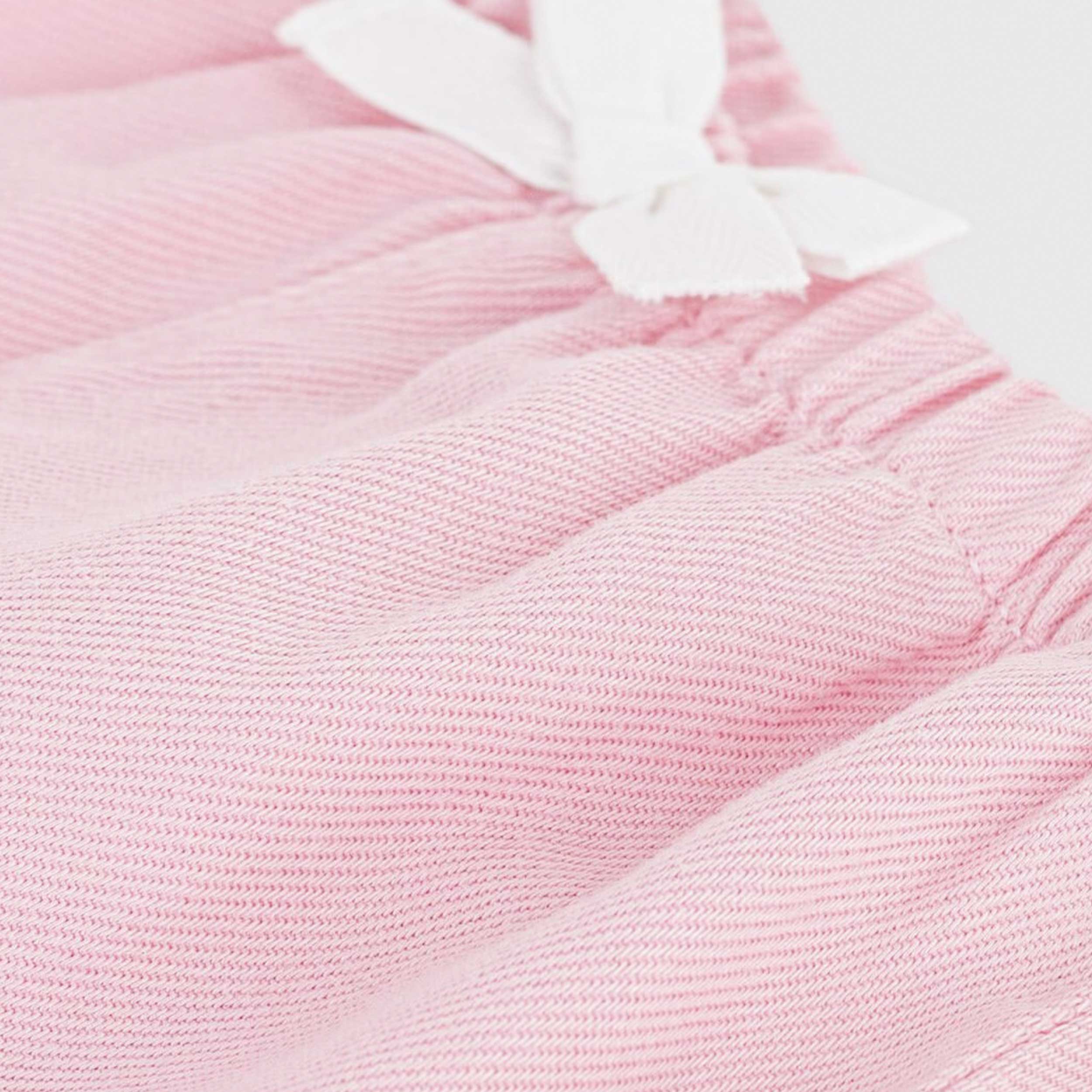 Pantalone Rosa Chiaro in Chambray Firmato PETIT BATEAU