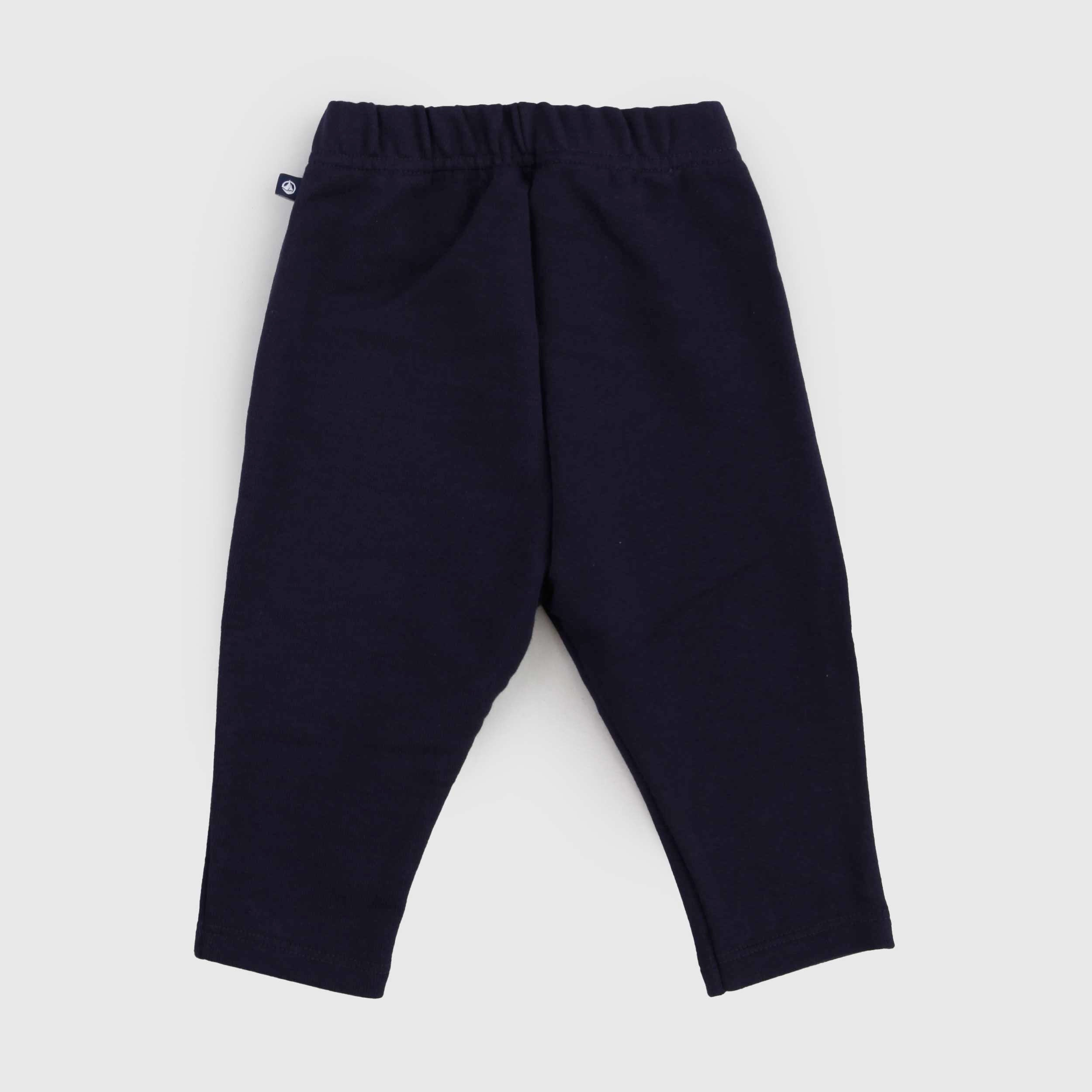 Blue Jumpsuit with Elastic and Lace Signed PETIT BATEAU