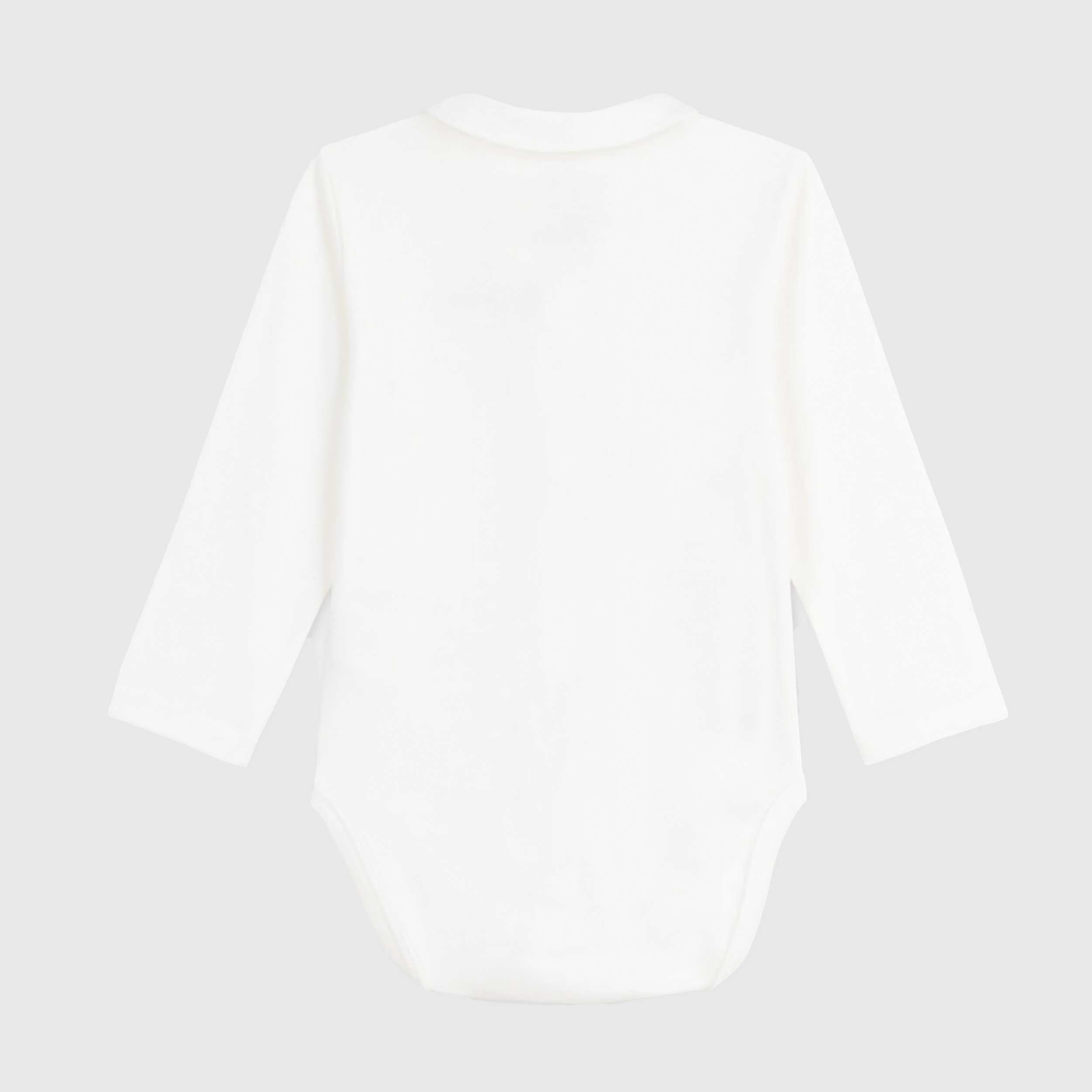 Body Cream with Round Collar and Embroidery By PETIT BATEAU