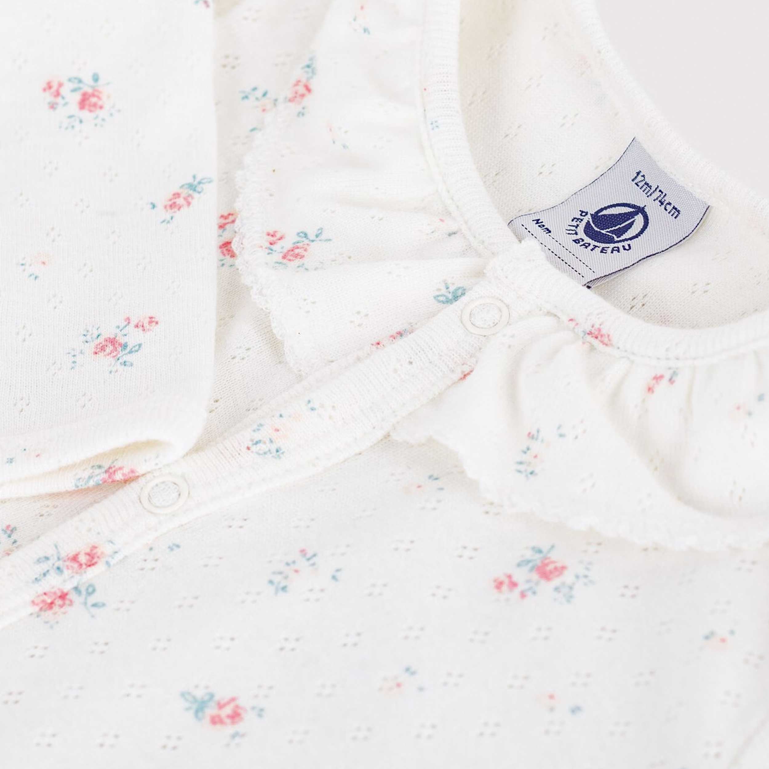 Pigiama Senza Piedini in Cotone Traforato Firmato PETIT BATEAU