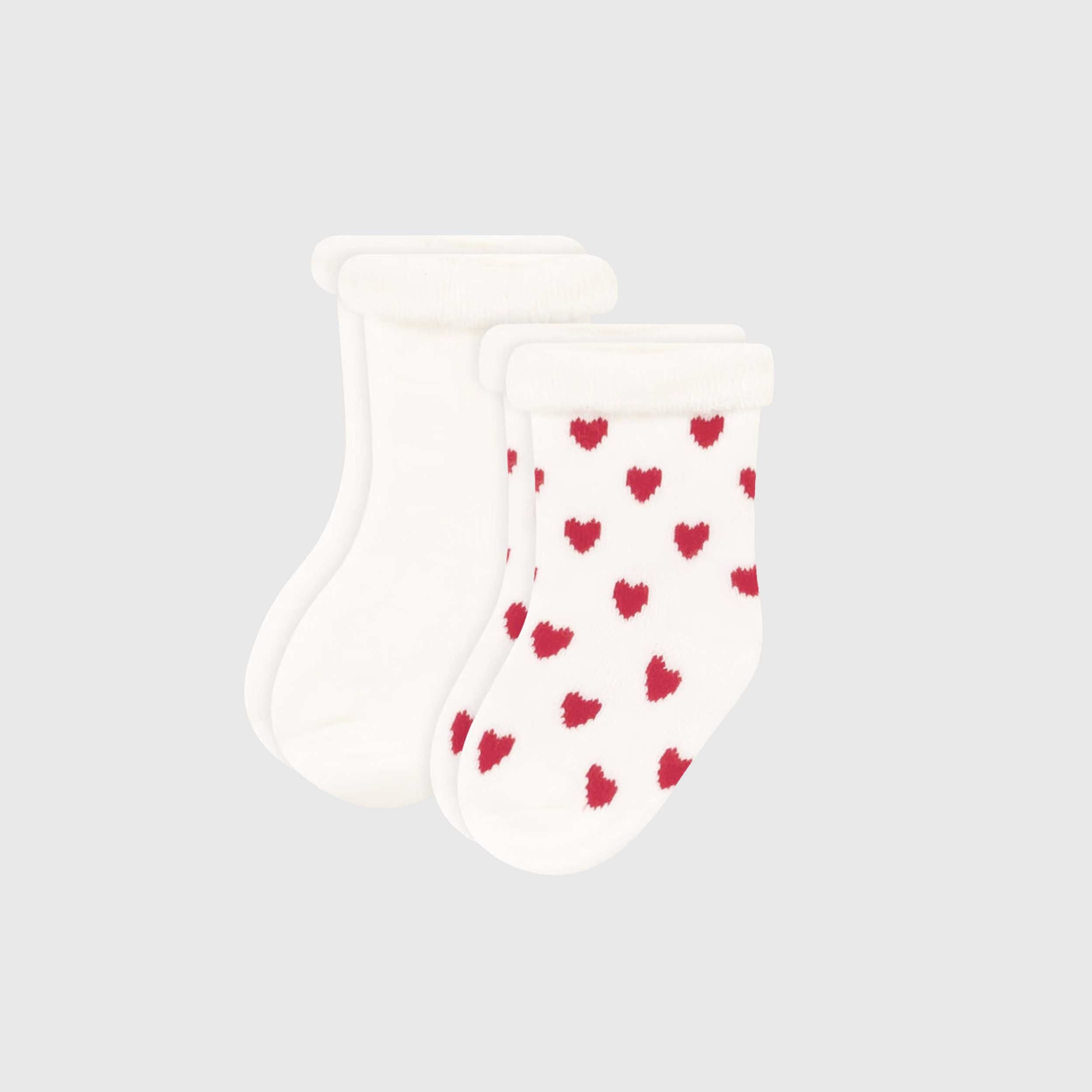 PETIT BATEAU 2-Pack Knit Socks