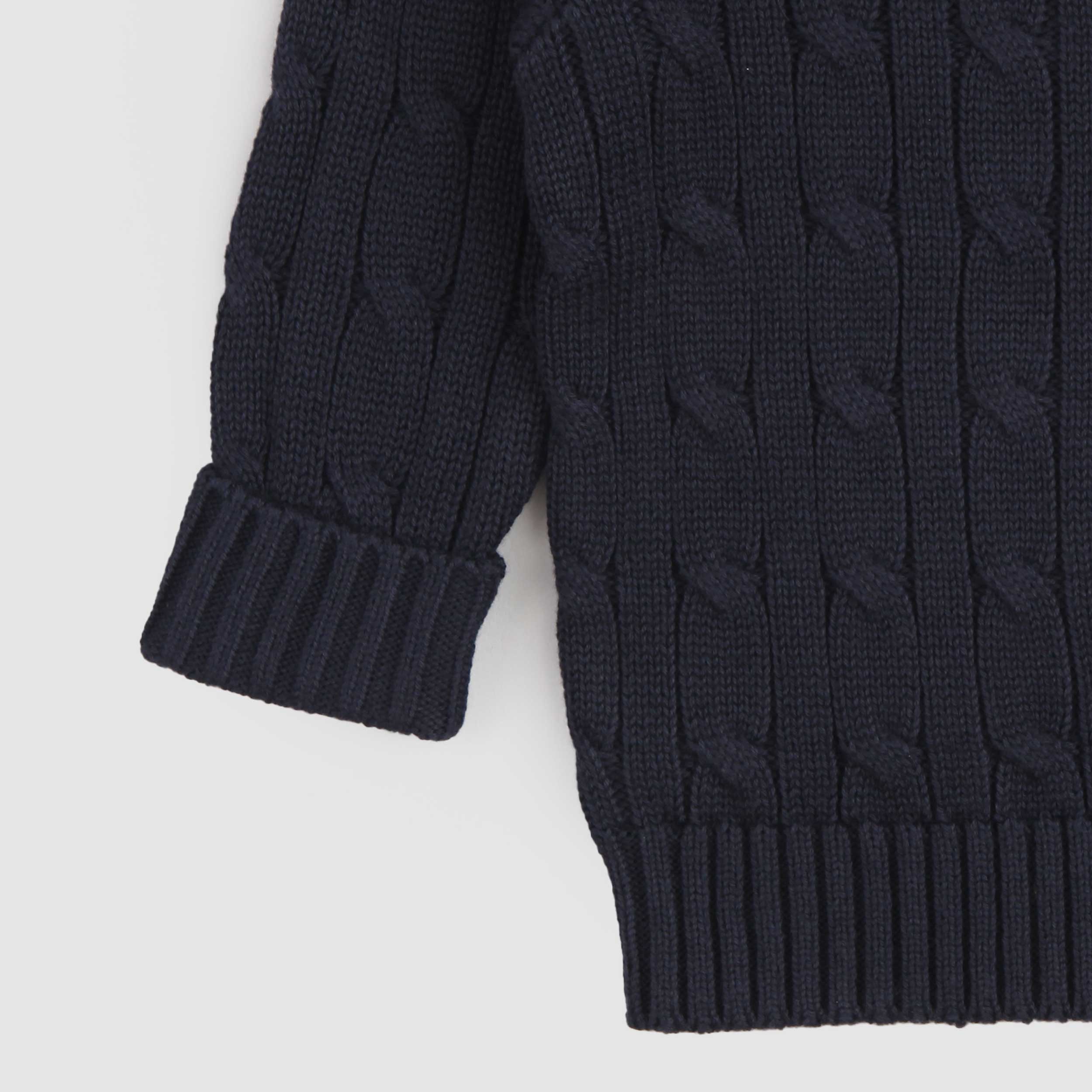 Maglioncino Blu con Logo Firmato RALPH LAUREN