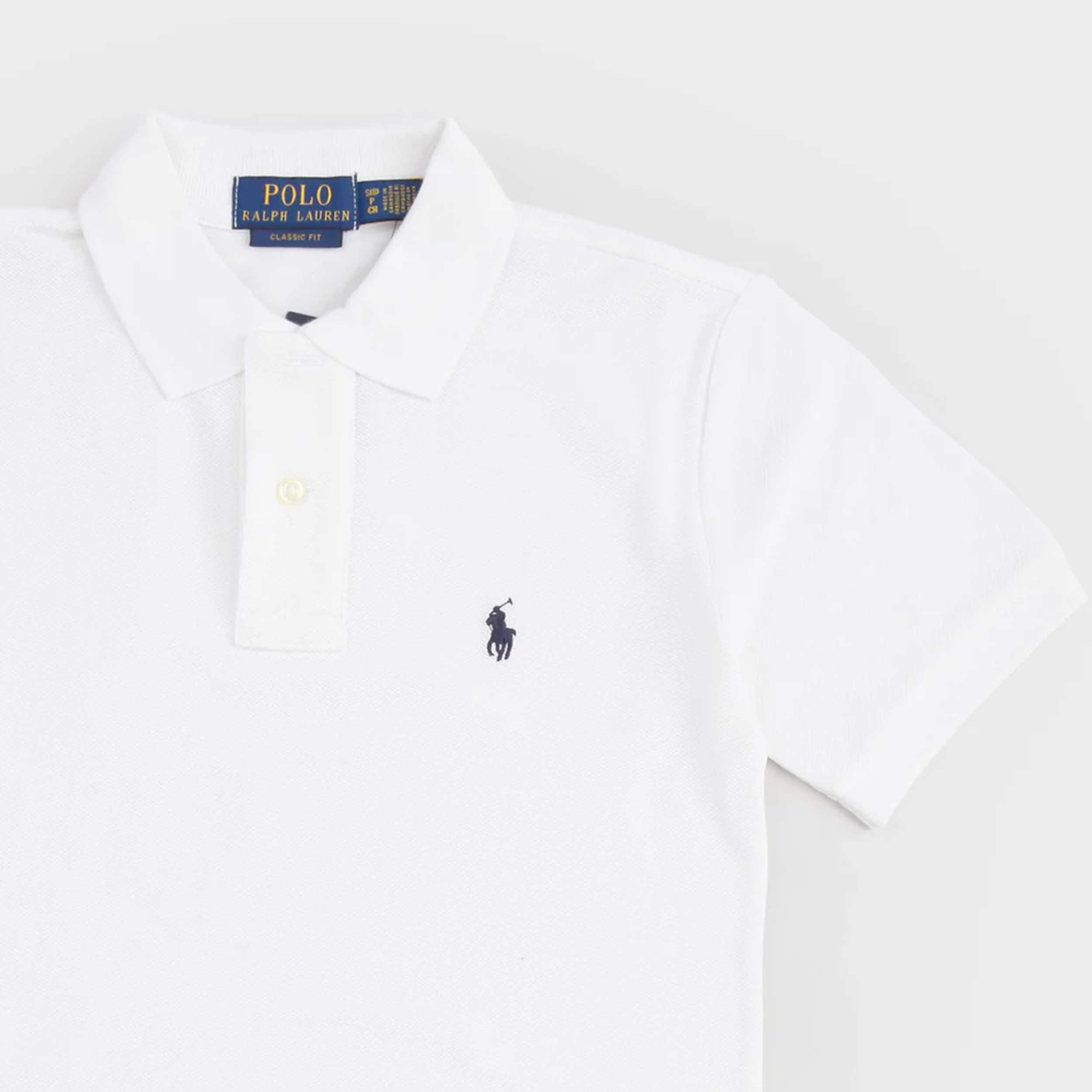 Polo Bianca con Iconico Cavallino Firmata RALPH LAUREN