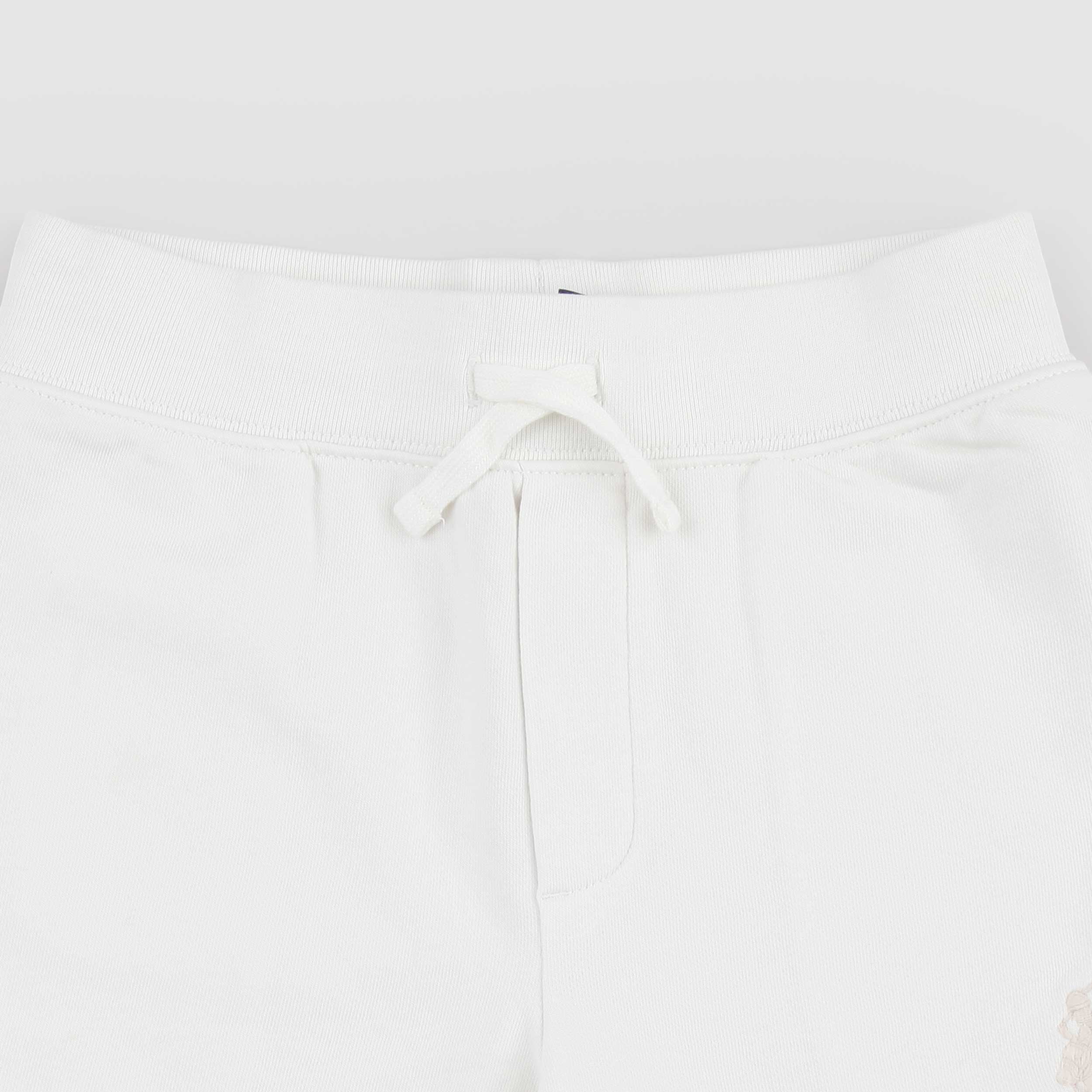 Bermuda Bianco con Ricamo Iconico Firmato RALPH LAUREN