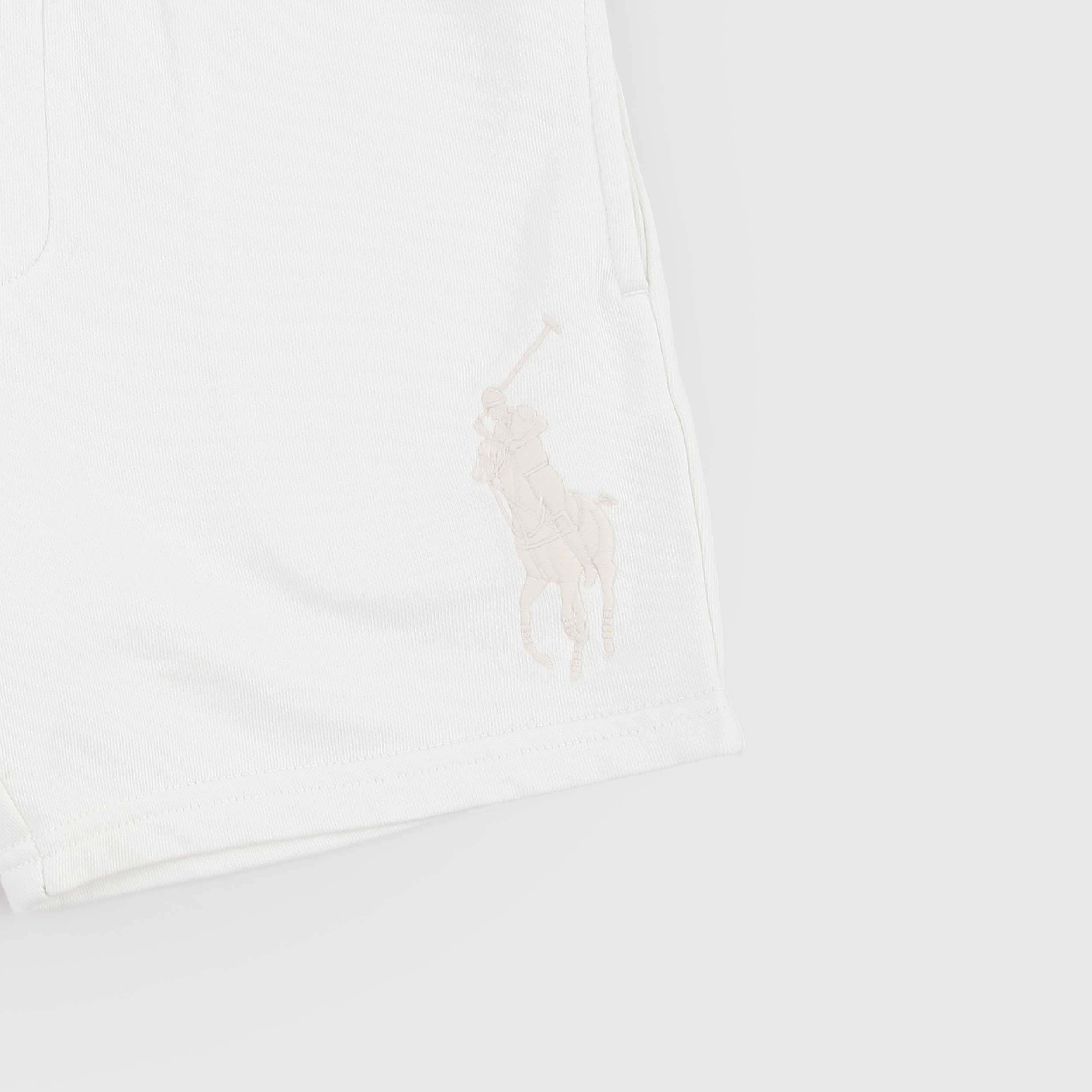 Bermuda Bianco con Ricamo Iconico Firmato RALPH LAUREN