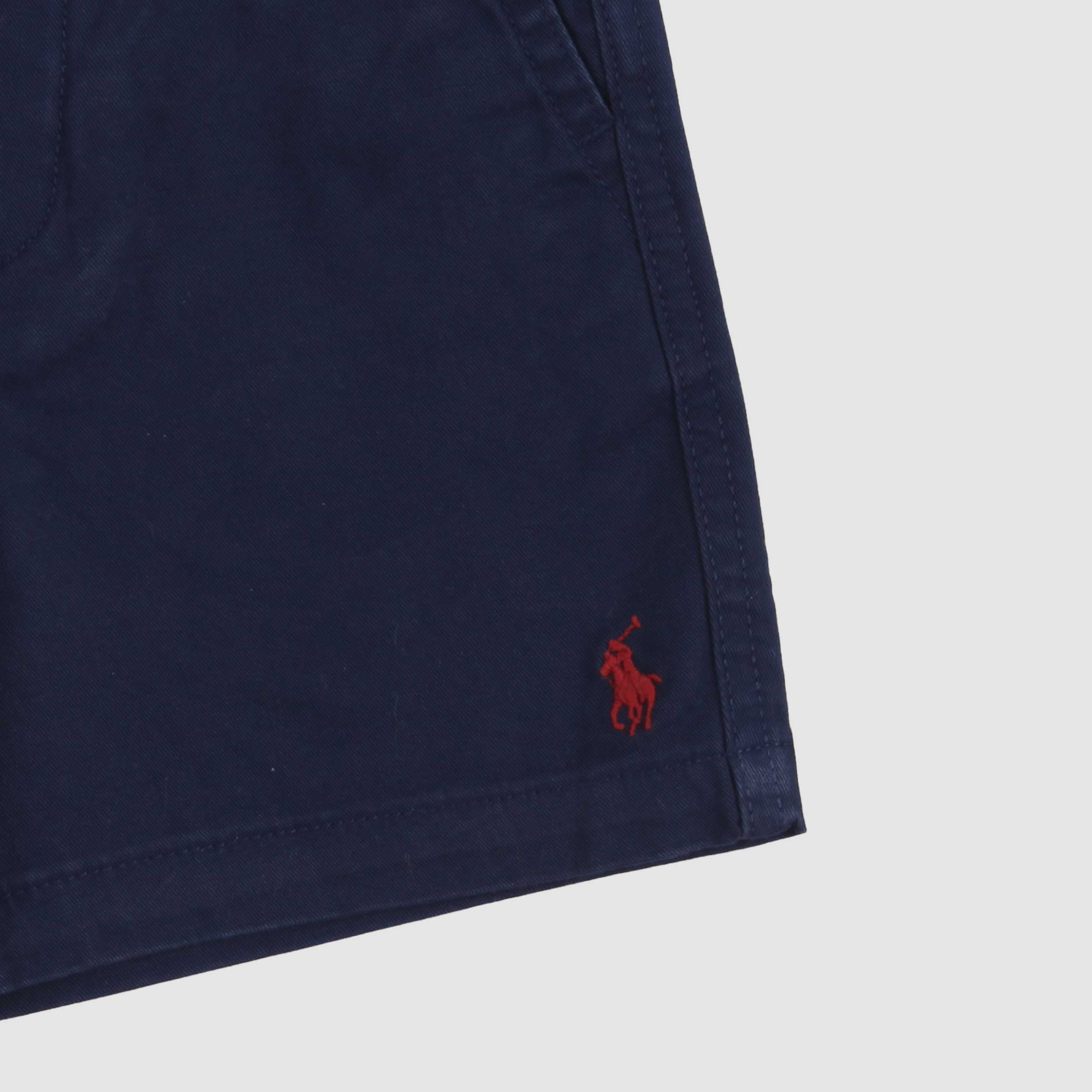 Bermuda Blu con Logo in Contrasto Firmato RALPH LAUREN