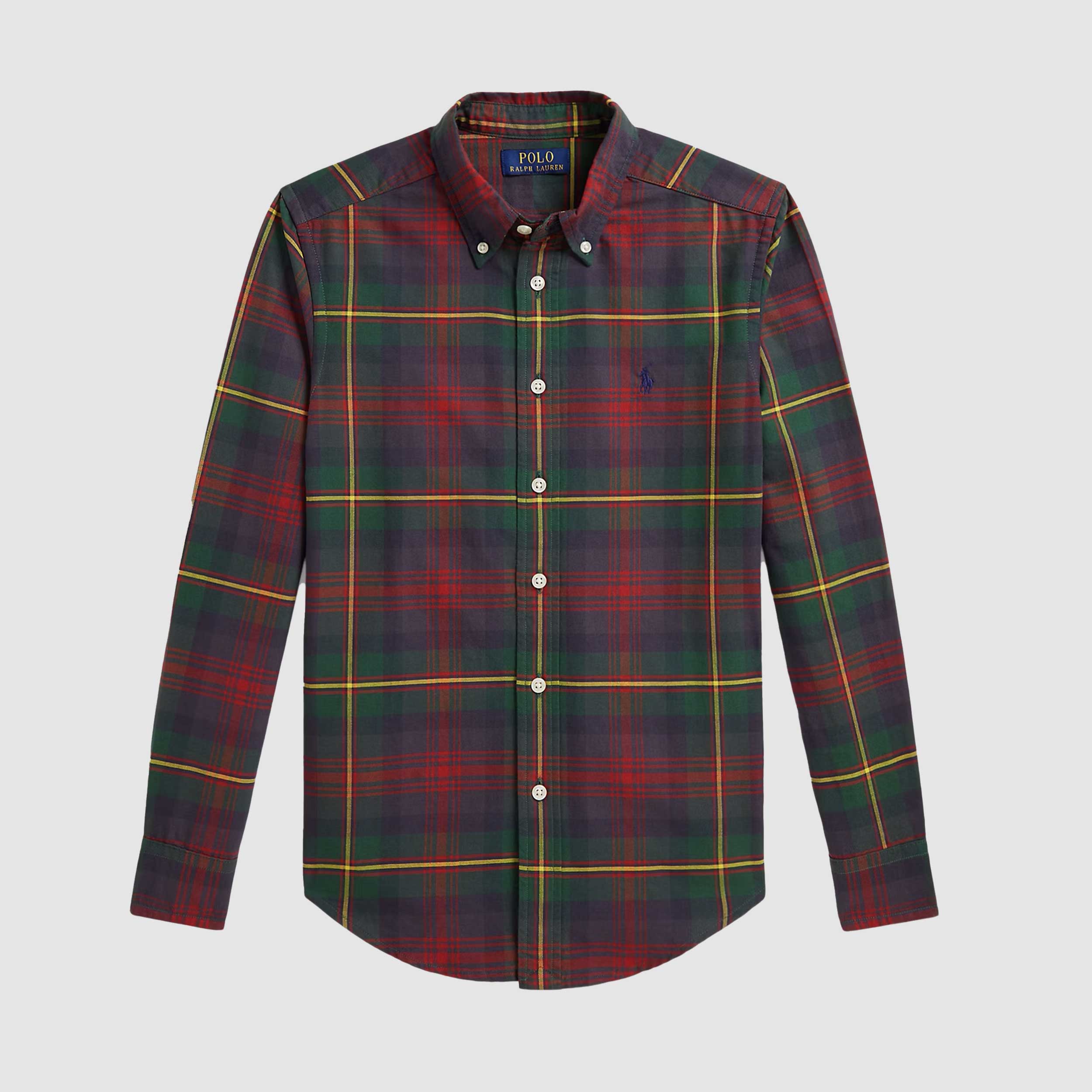 Camicia Scozzese Rossa e Verde per Ragazzo by RALPH LAUREN