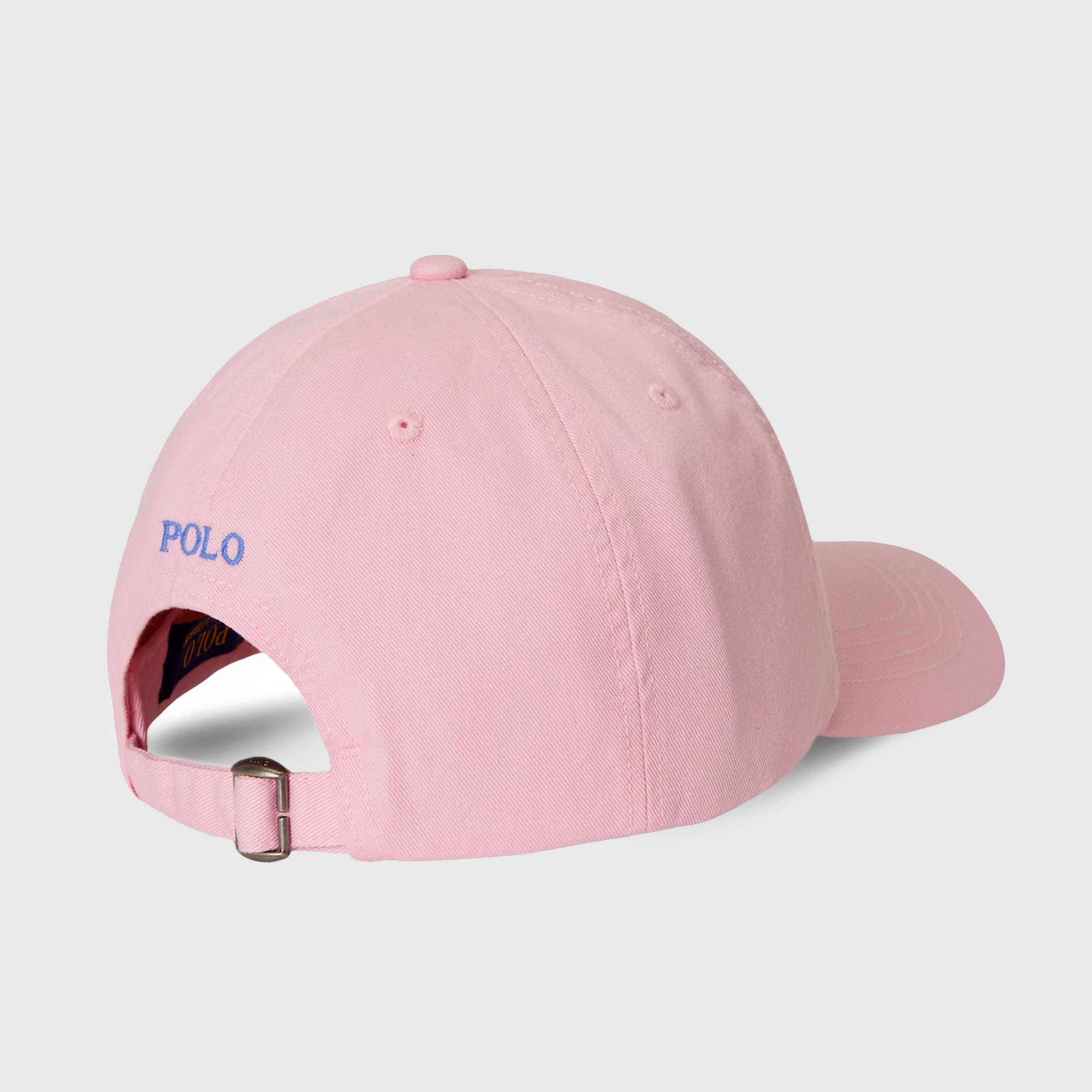 Cappello Rosa con Logo a Contrasto Firmato RALPH LAUREN