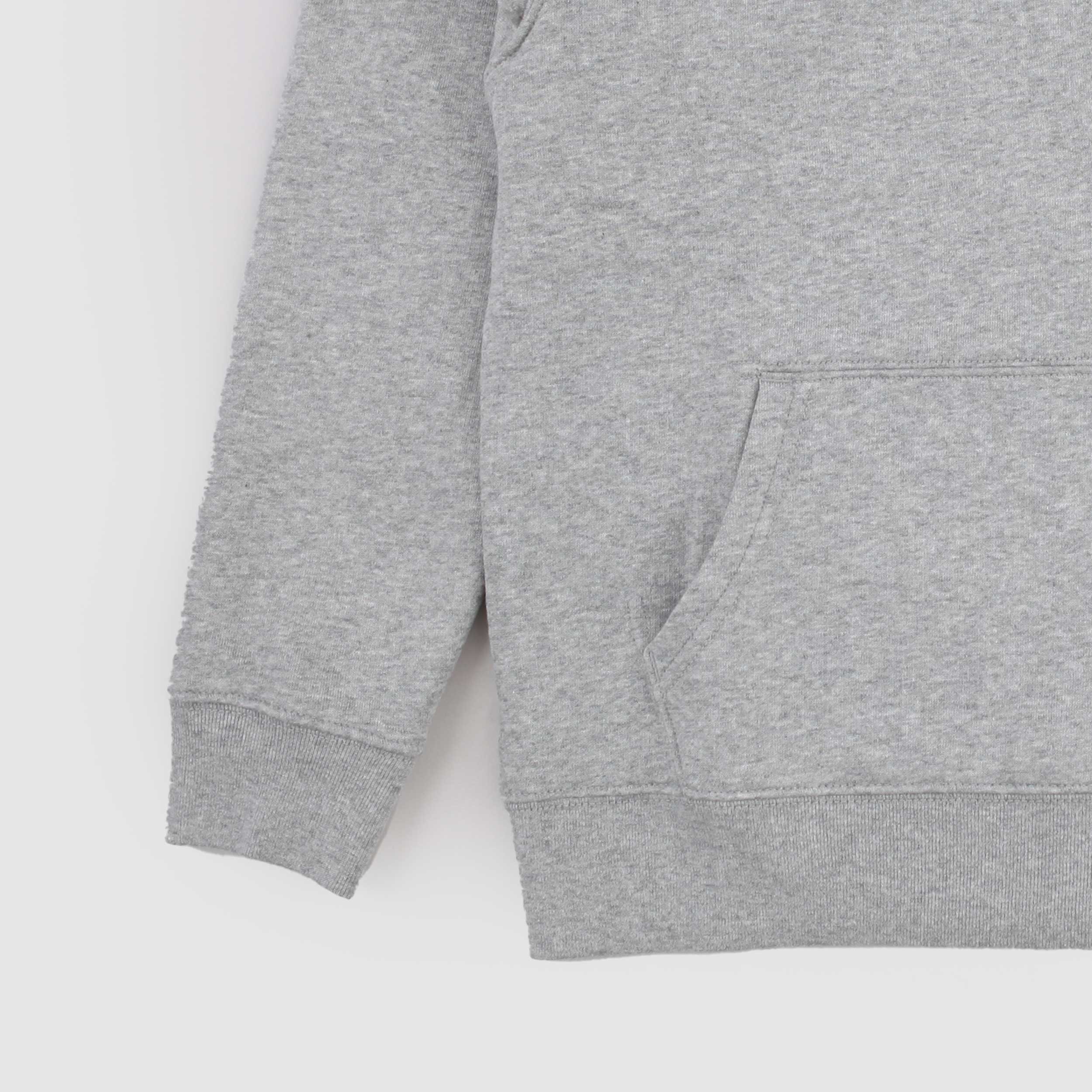 Grey Hooded Embroidery Sweatshirt By RALPH LAUREN