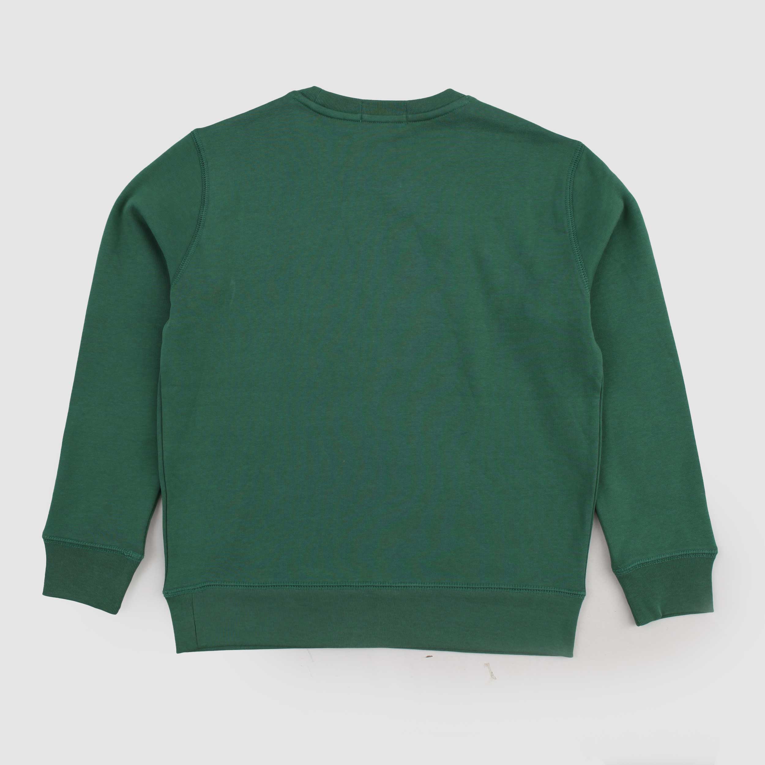 Felpa Verde a Manica Lunga per Ragazzi by RALPH LAUREN