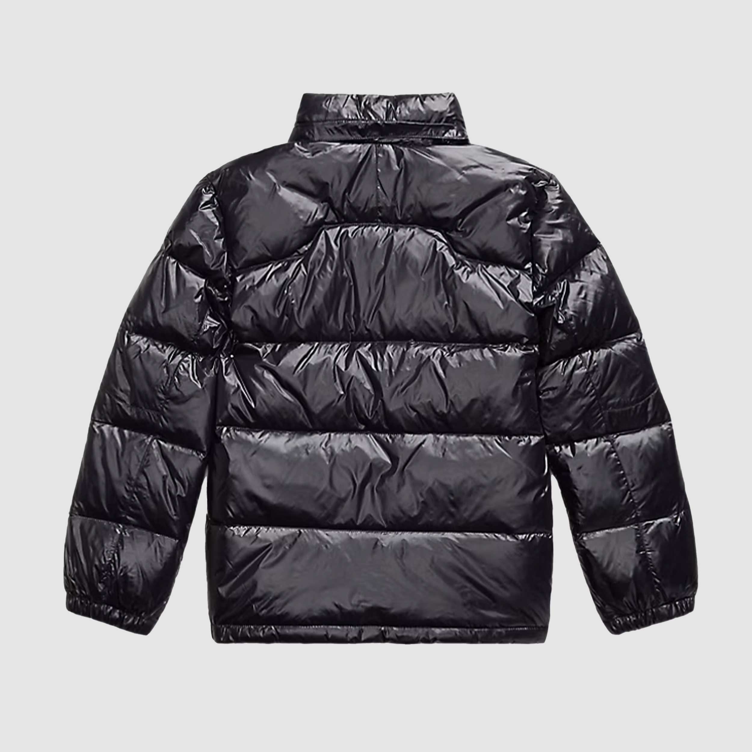 Piumino Nero con Cappuccio per Ragazzi by RALPH LAUREN