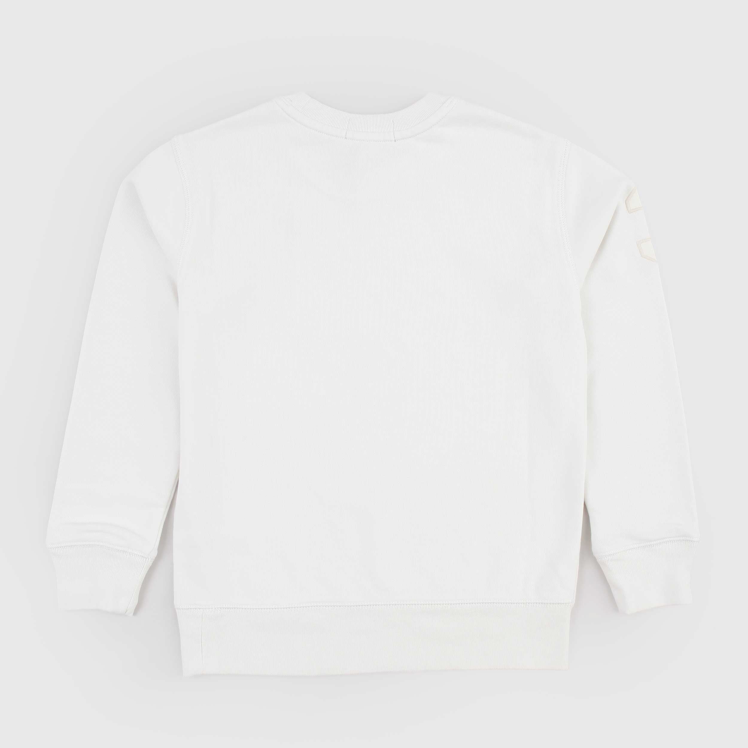 Felpa Latte Girocollo firmato RALPH LAUREN