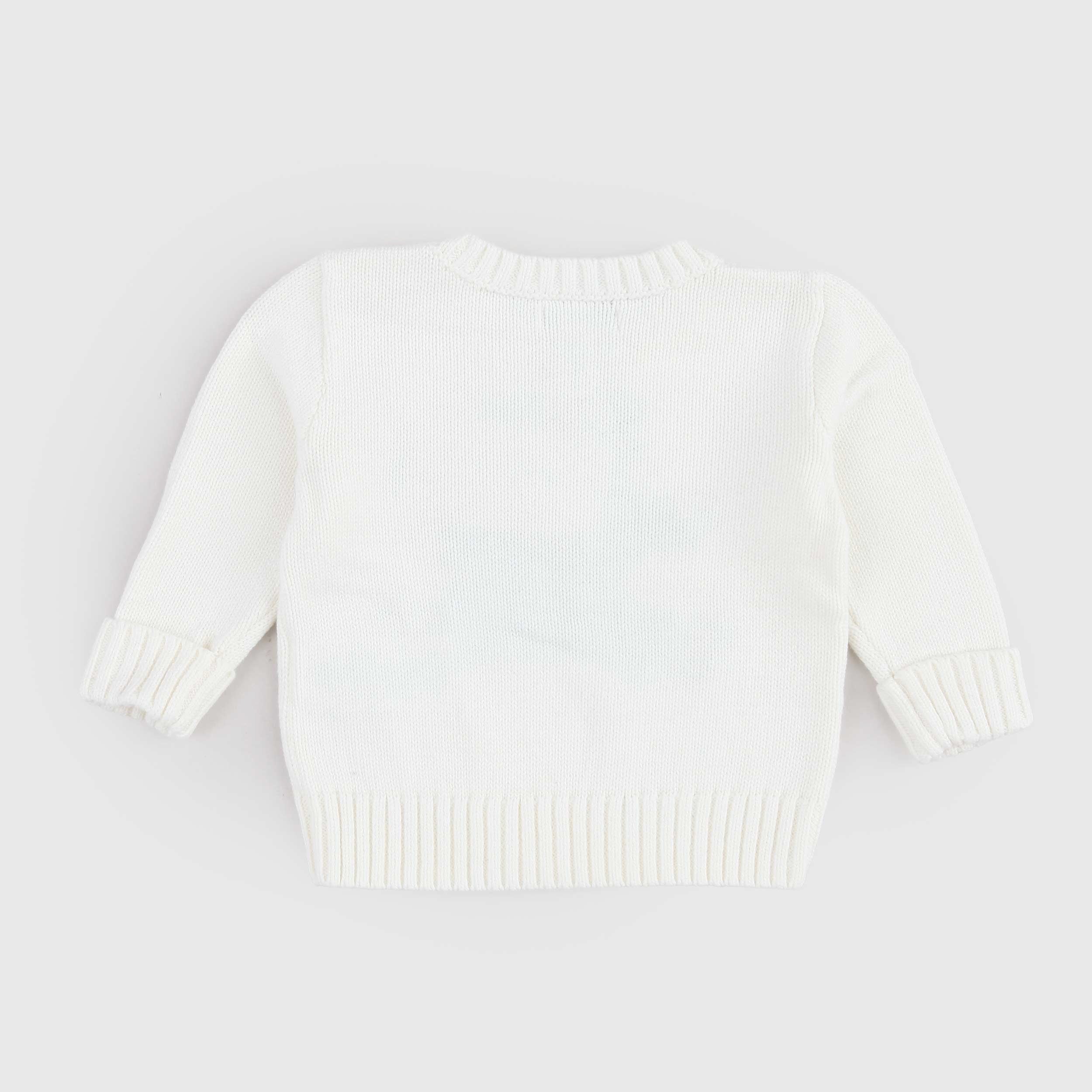 Baby Bear Embroidery Cream T-Shirt by RALPH LAUREN