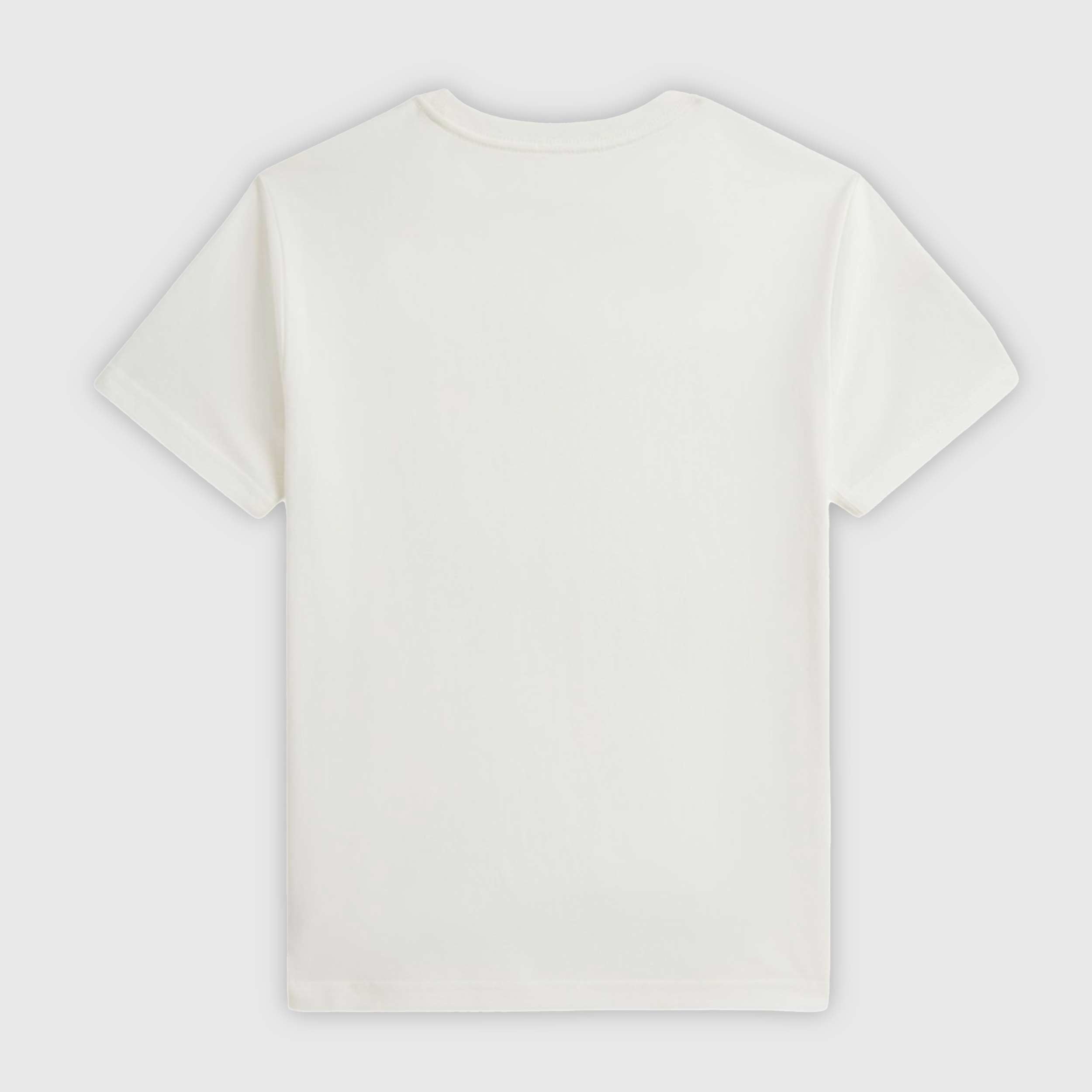 T-shirt Bianca con Logo Beige Firmata RALPH LAUREN