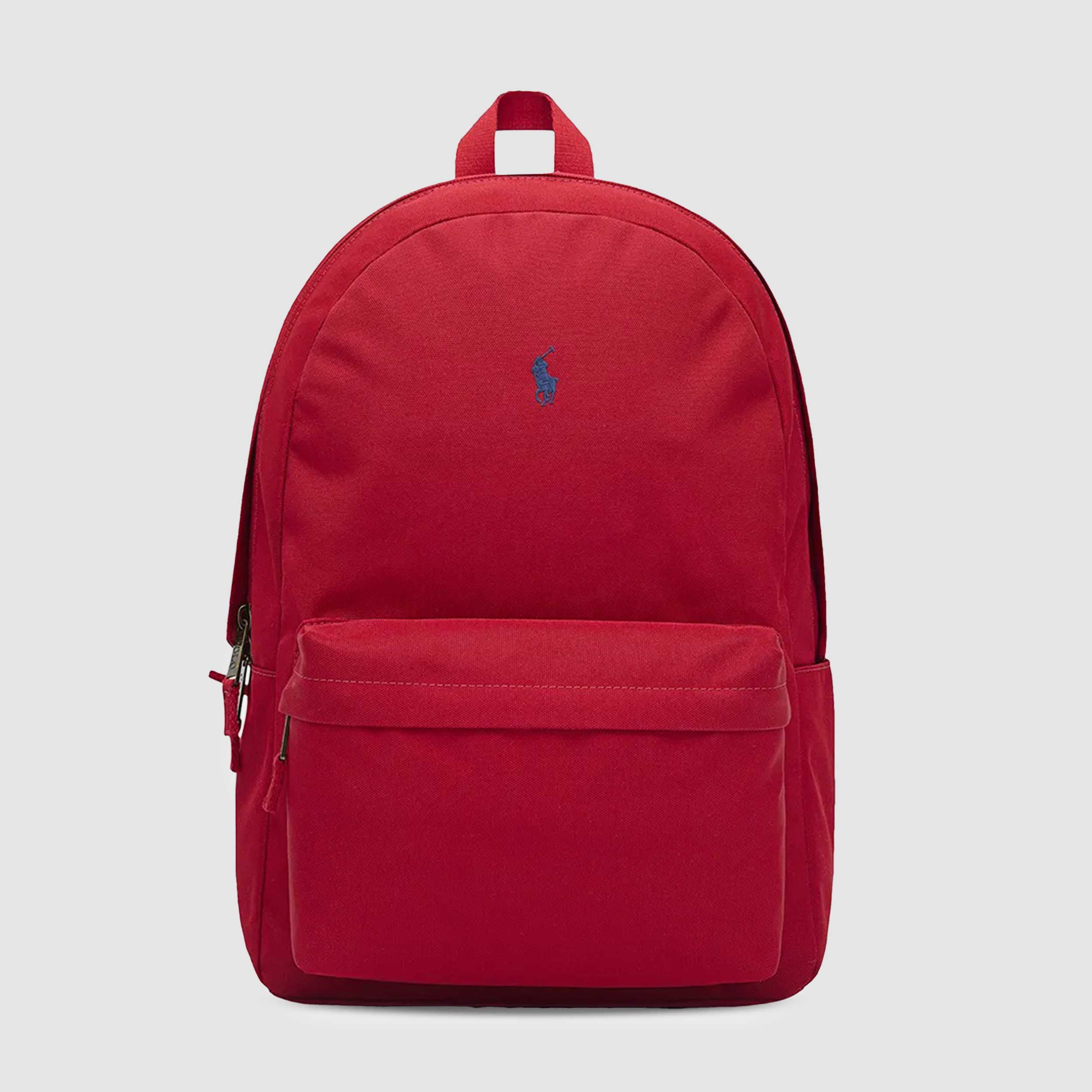 Borsone Rosso con Stemma Blu Firmato RALPH LAUREN