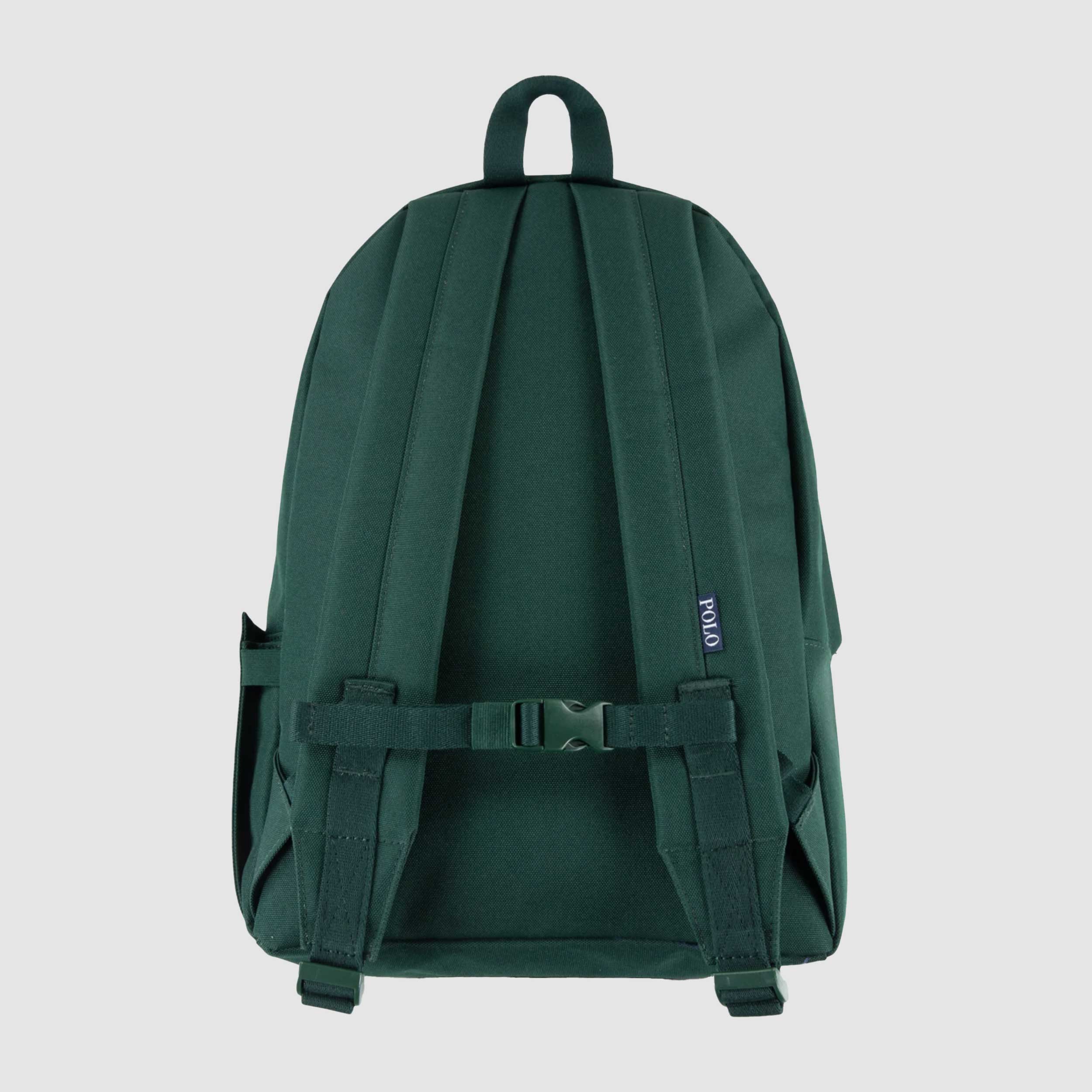 Borsone Verde con Stemma Rosso Ricamato Firmato RALPH LAUREN