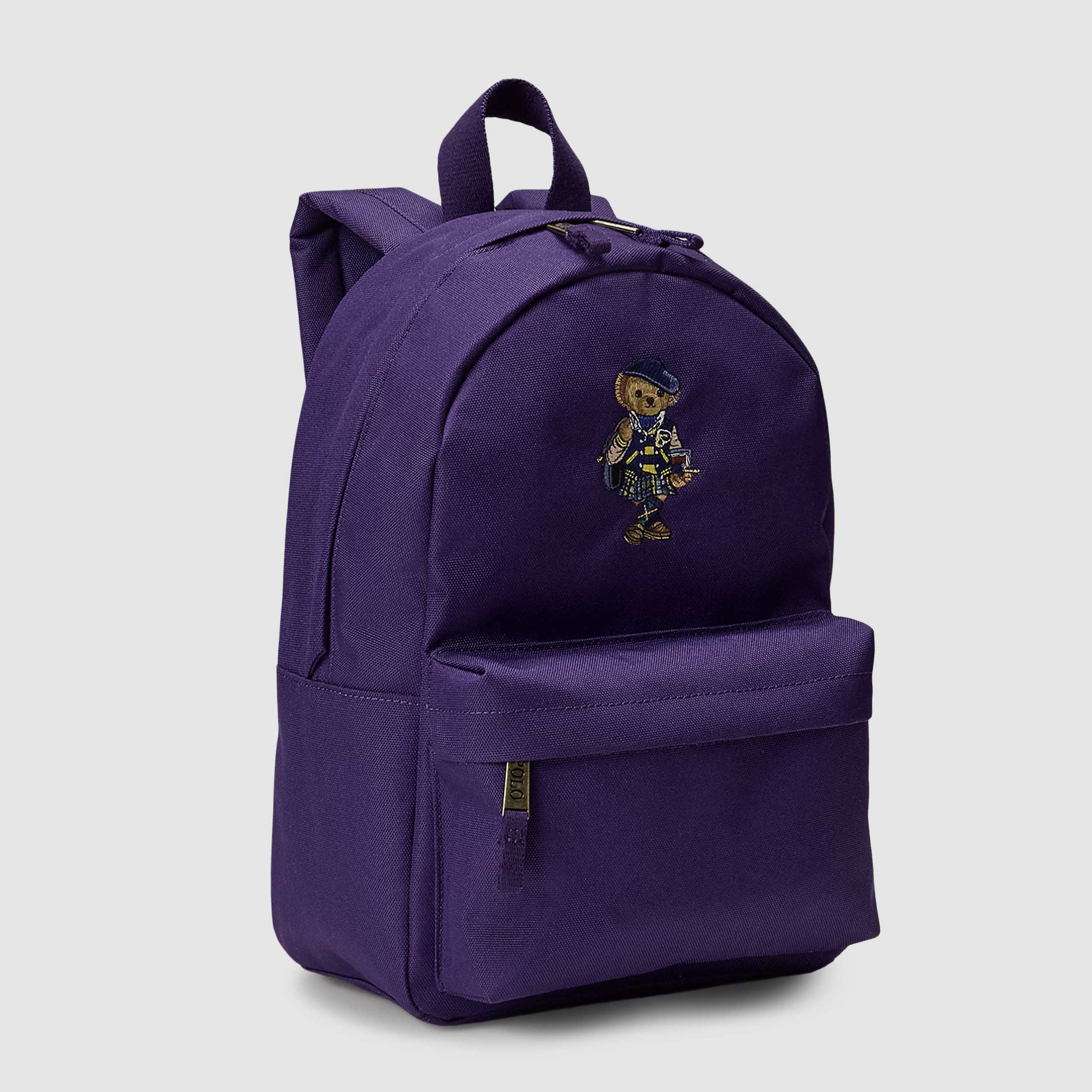 Zaino Viola con Motivo Iconico Firmato RALPH LAUREN
