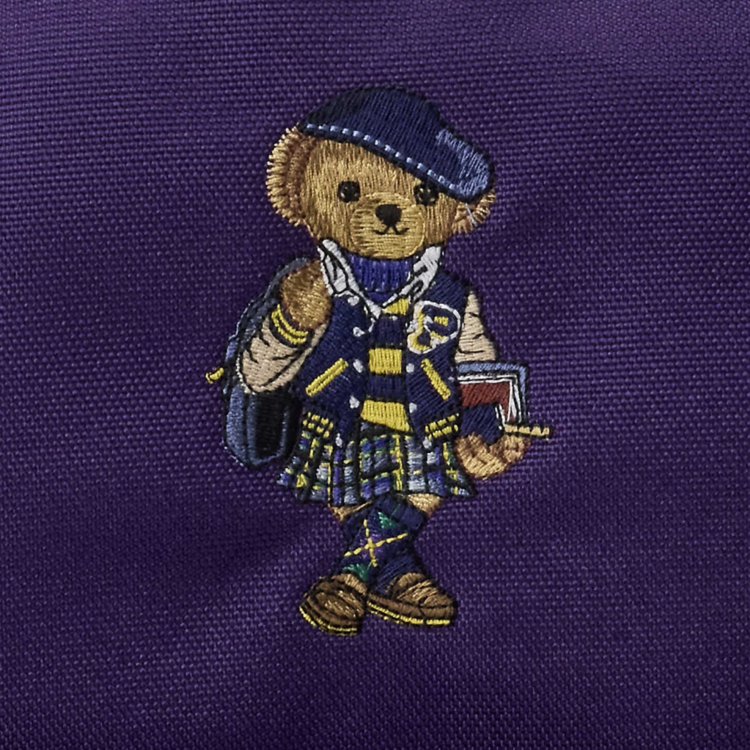 Zaino Viola con Motivo Iconico Firmato RALPH LAUREN