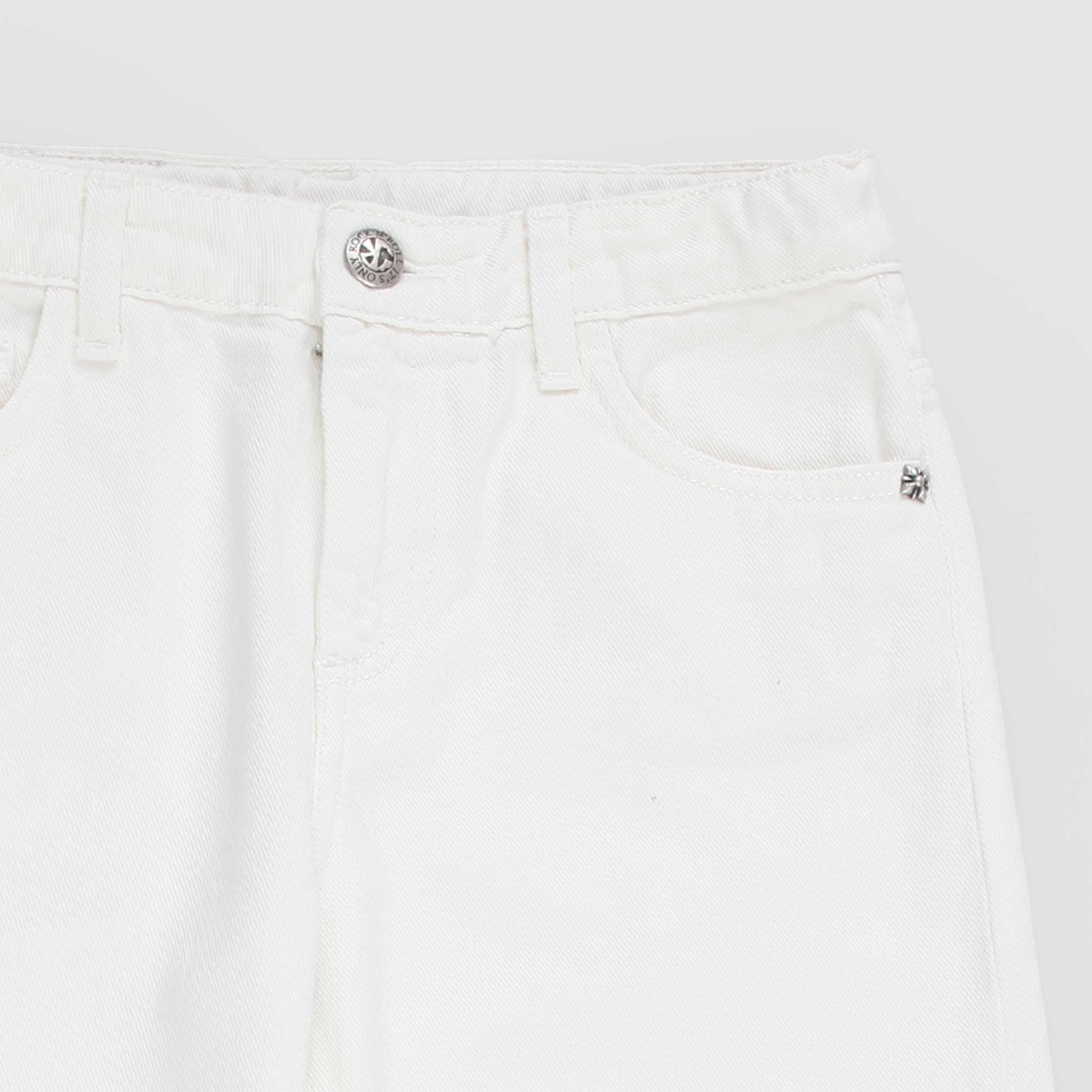 Jeans Bianco Cinque Tasche Firmato JOHN RICHMOND