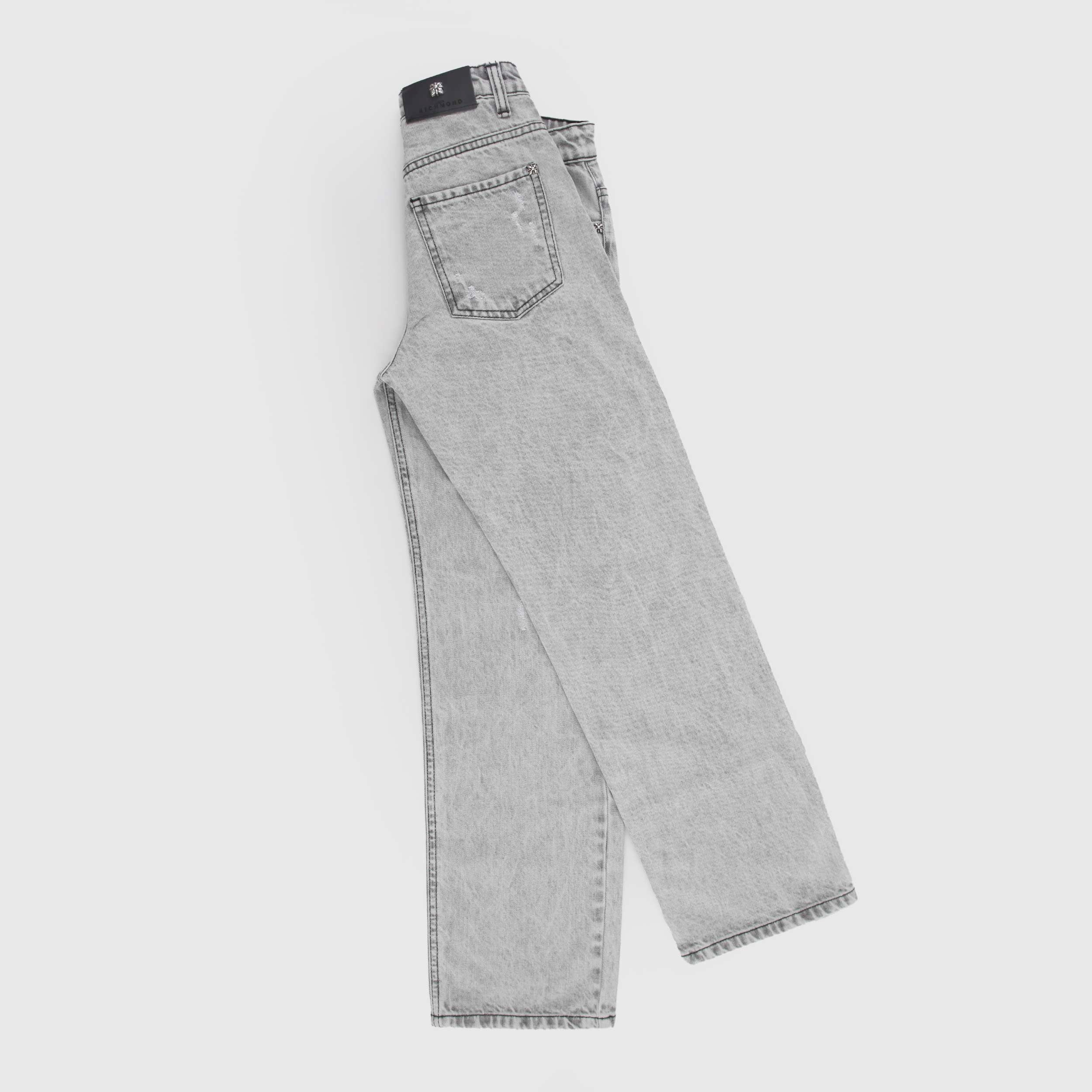 Jeans Color Grigio Slavato Firmato JOHN RICHMOND