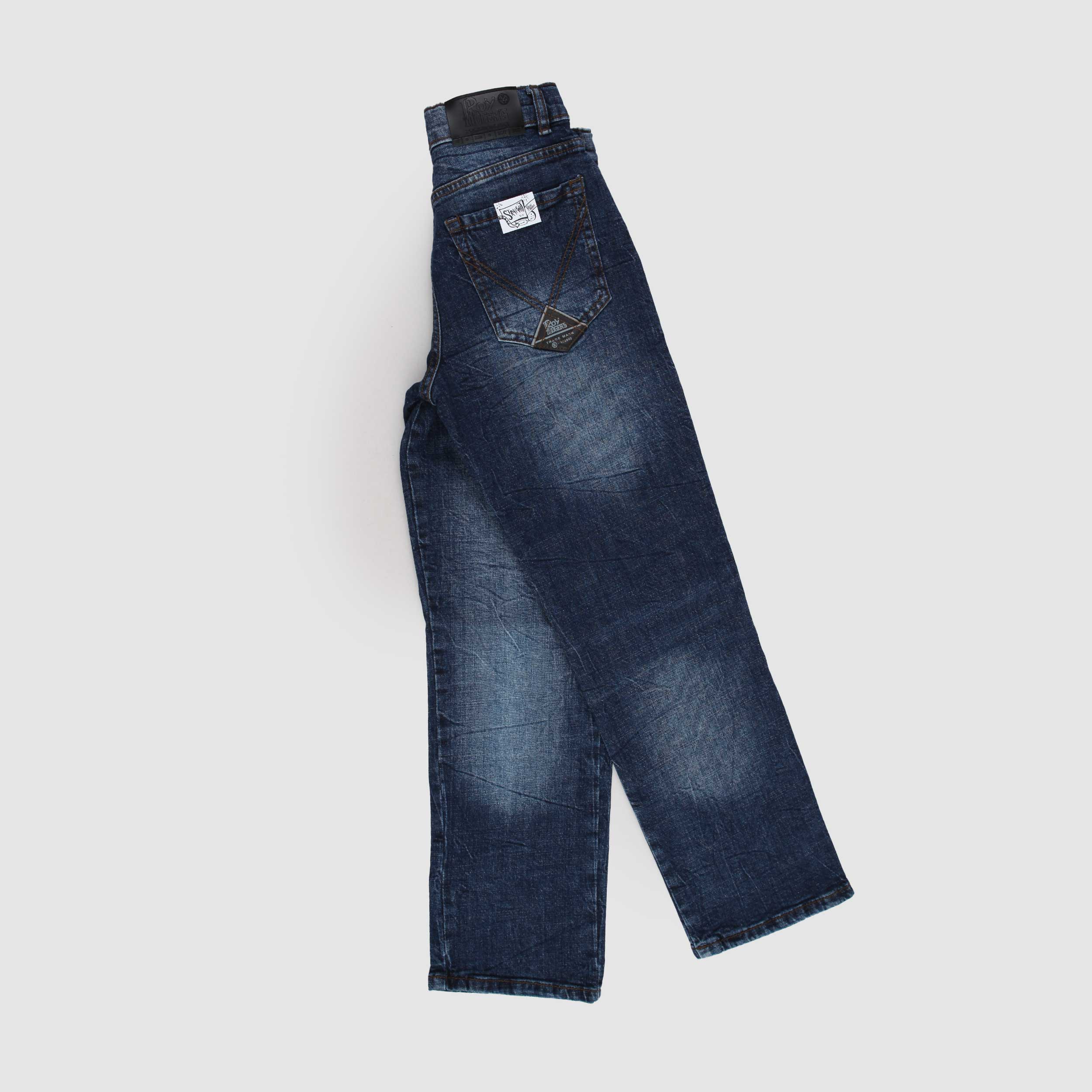 Jeans Blu Cinque Tasche con Coulisse per Ragazzo by ROY ROGERS