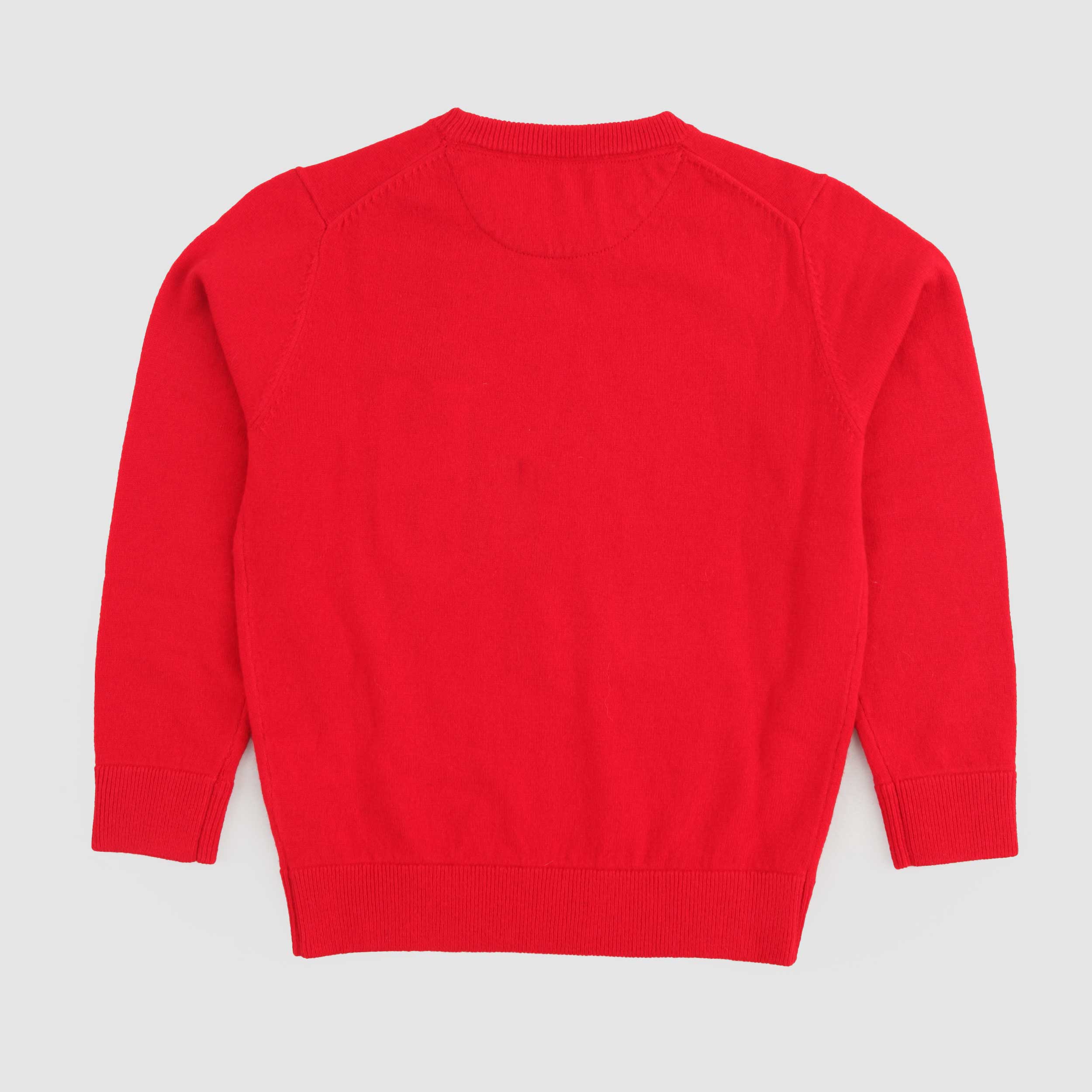 Red Sweater With MC2 SAINT BARTH Logo