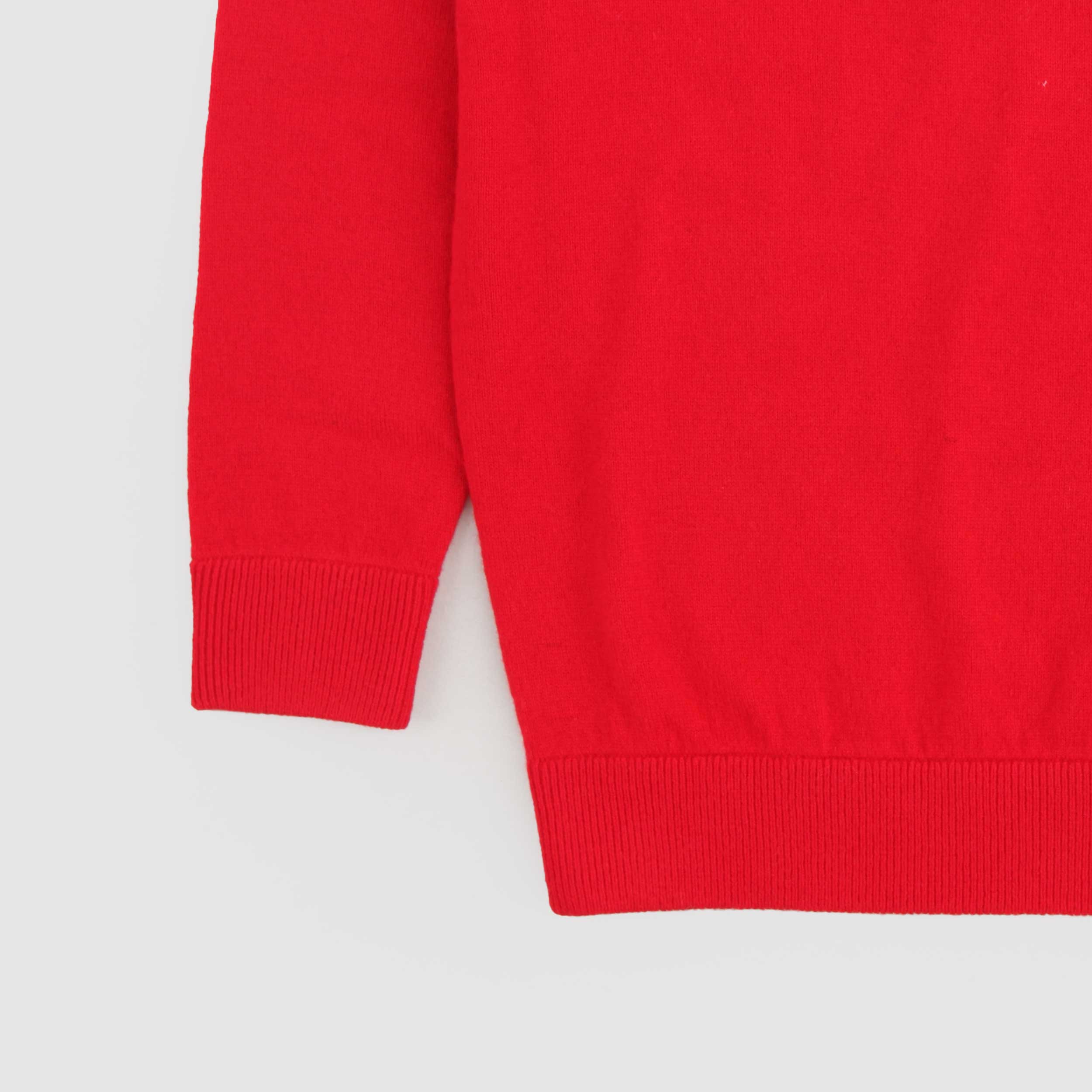 Red Sweater With MC2 SAINT BARTH Logo