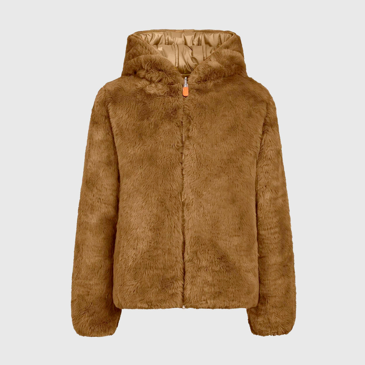 Giacca Reversibile Marrone Chloe per Ragazza SAVE THE DUCK