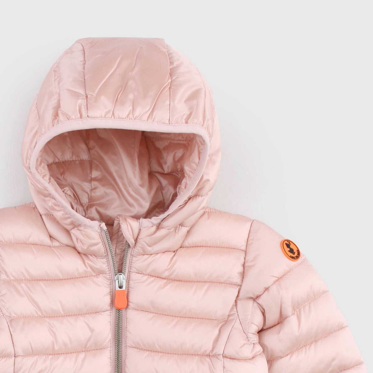 Piumino Rosa Wally con Logo per Neonata SAVE THE DUCK