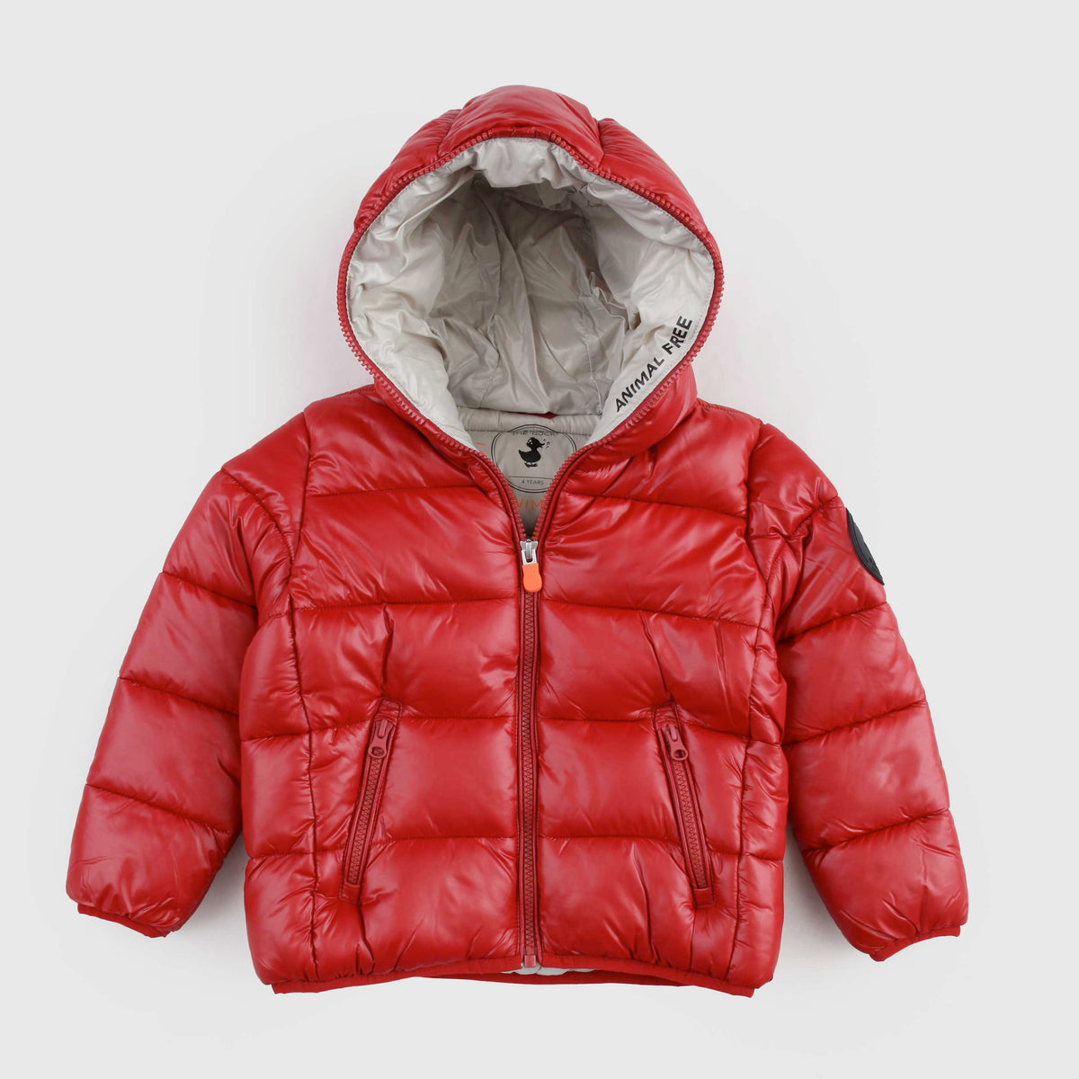 Piumino Rosso Kate per Bambina SAVE THE DUCK